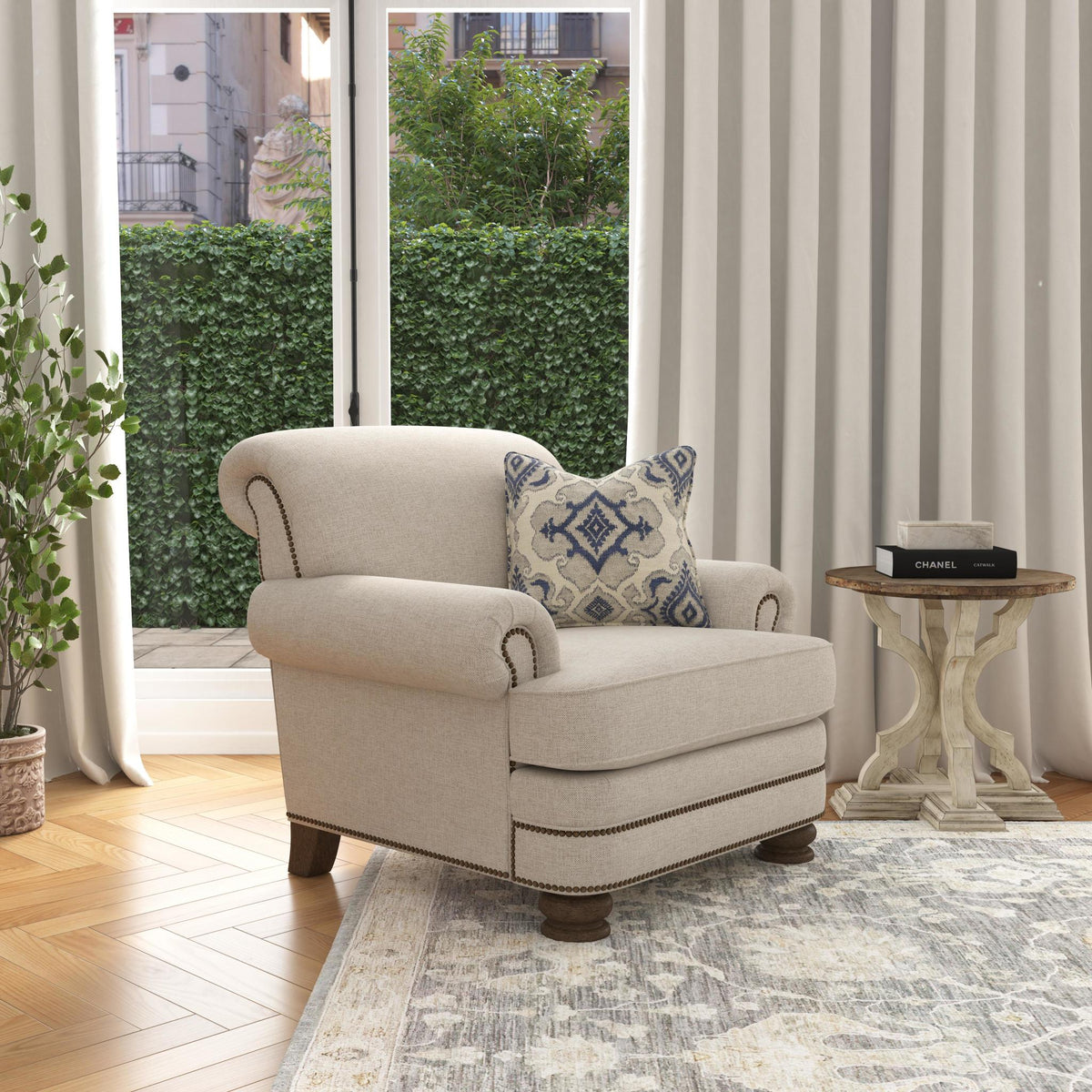 Bay Bridge Fabric Chair