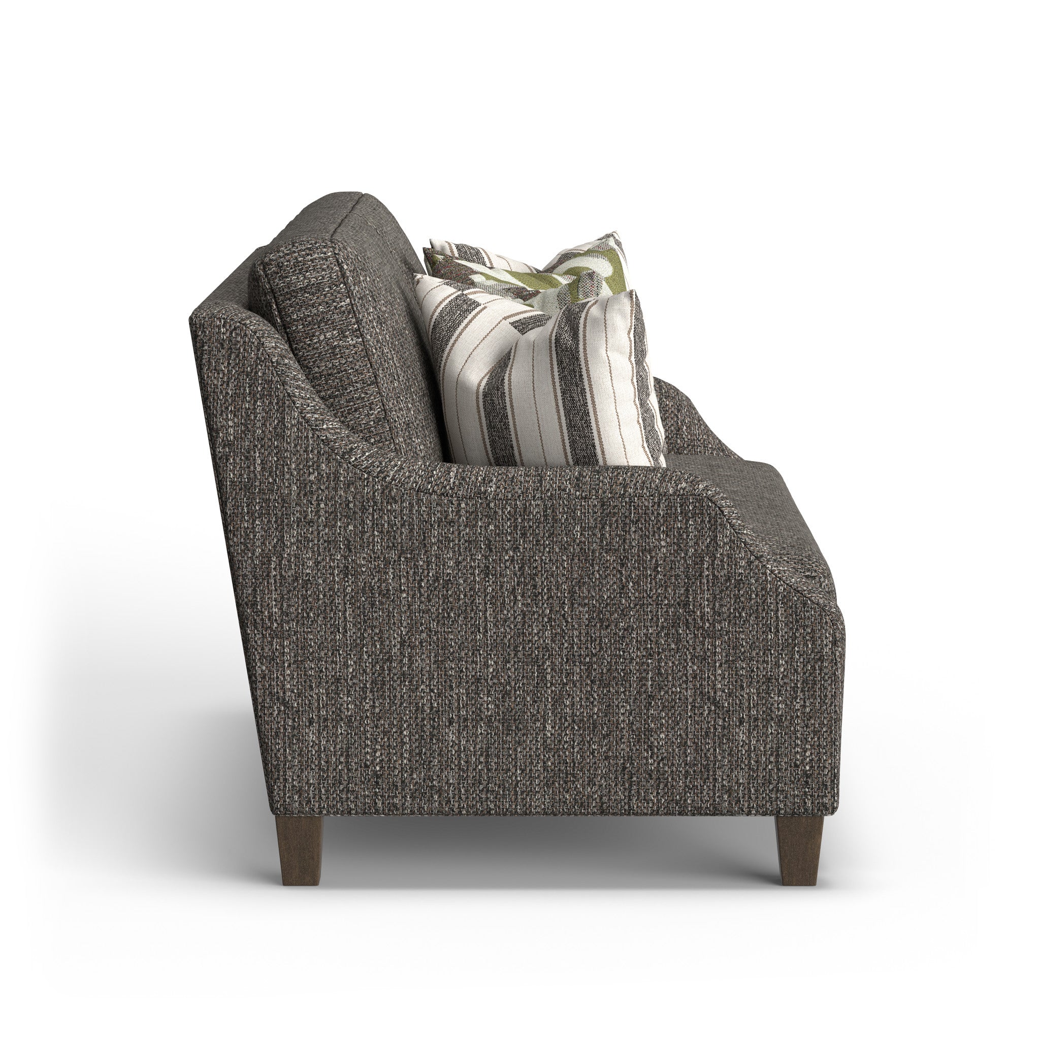 Gianna Fabric Bench Loveseat