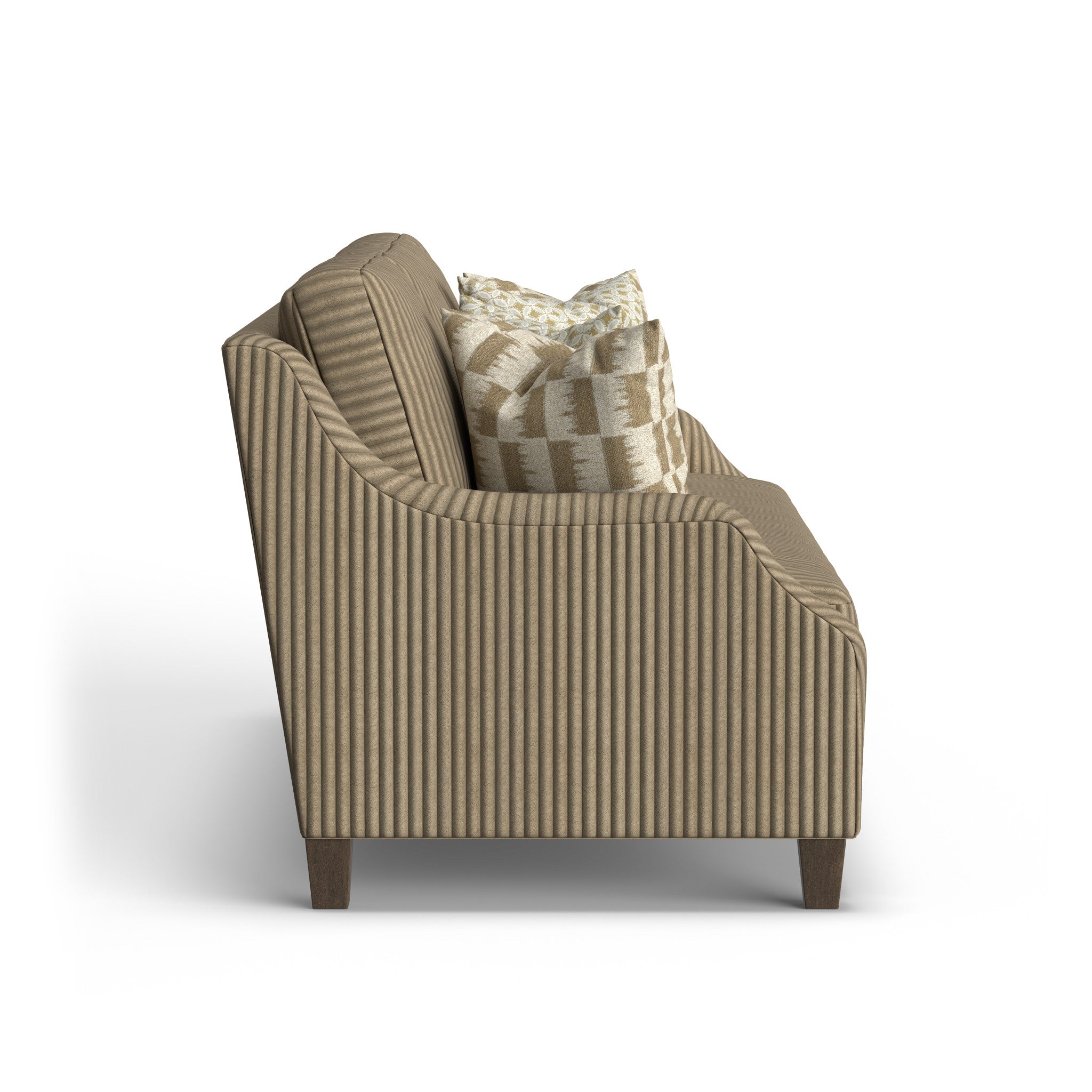 Gianna Fabric Bench Sofa