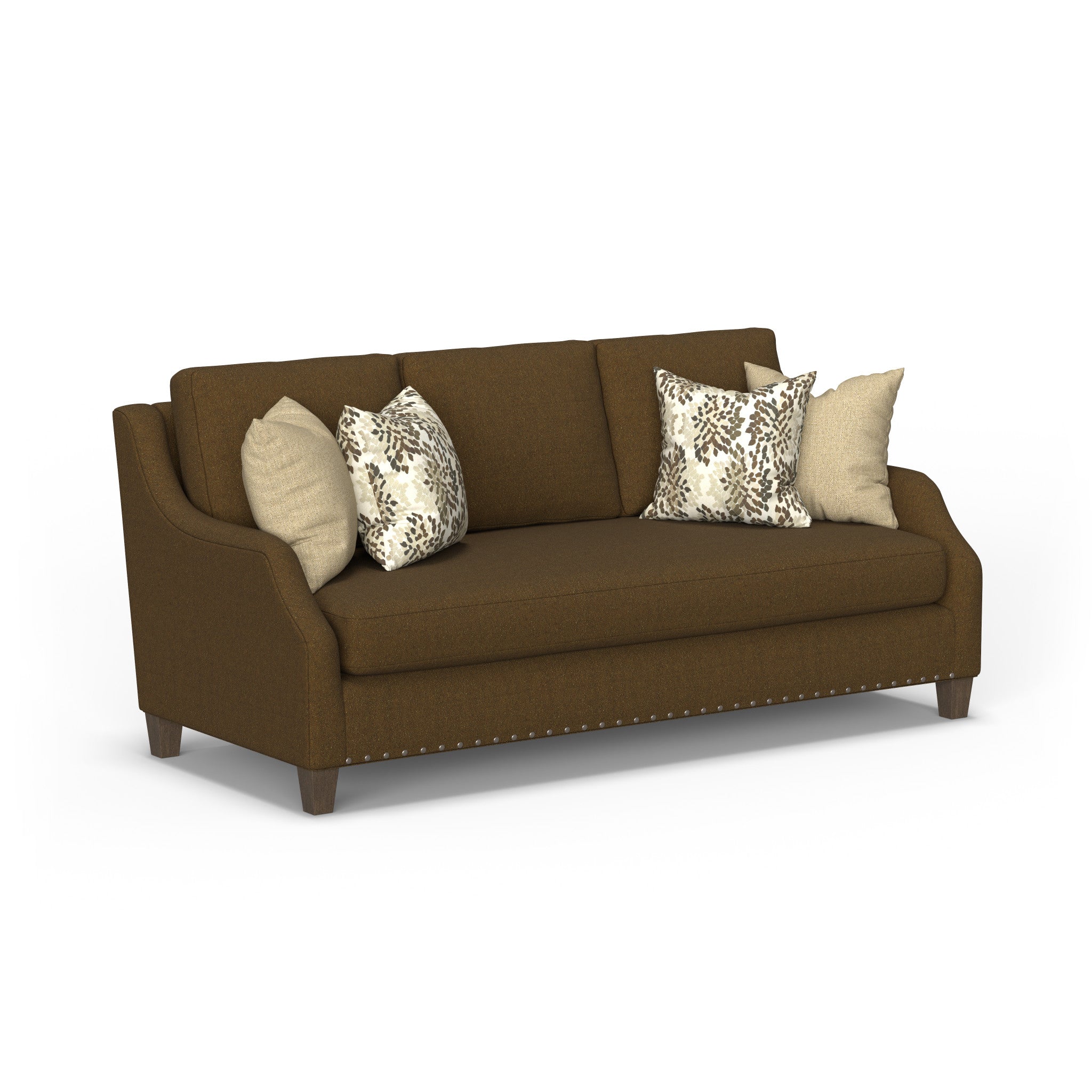 Gianna Fabric Bench Sofa