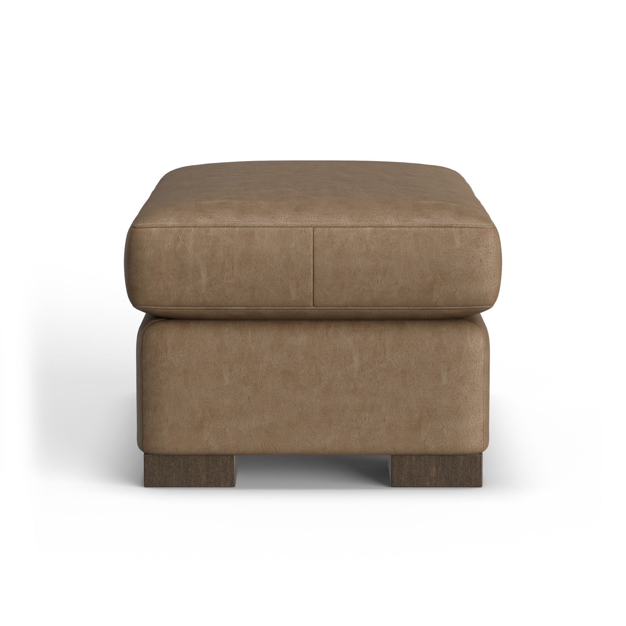 Bryant Leather Ottoman