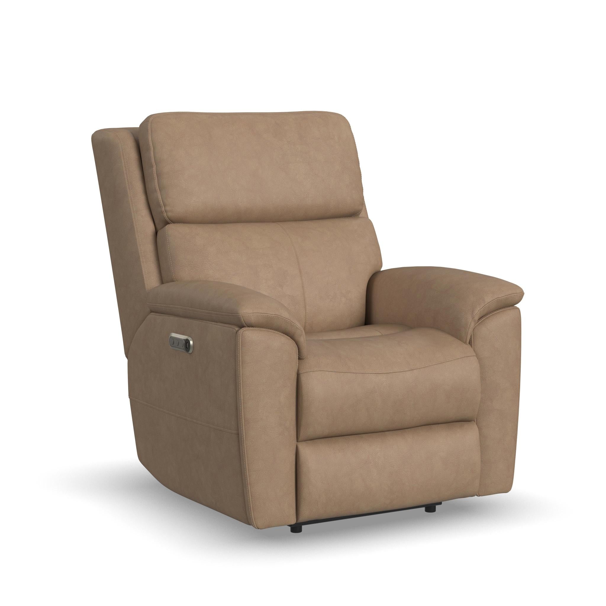 Porter Leather Power Recliner with Power Headrest & Lumbar