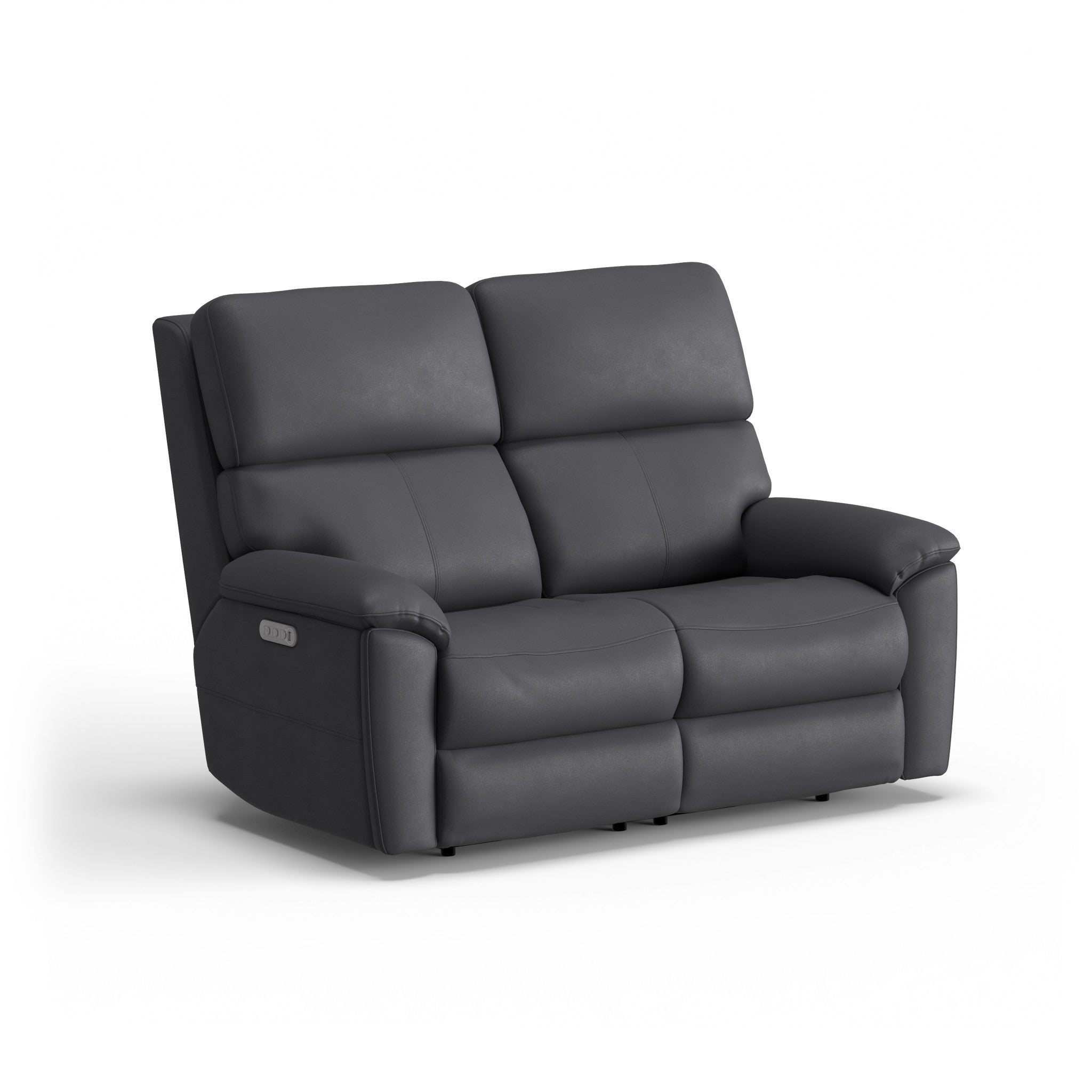 Porter Leather Power Reclining Loveseat with Power Headrest & Lumbar