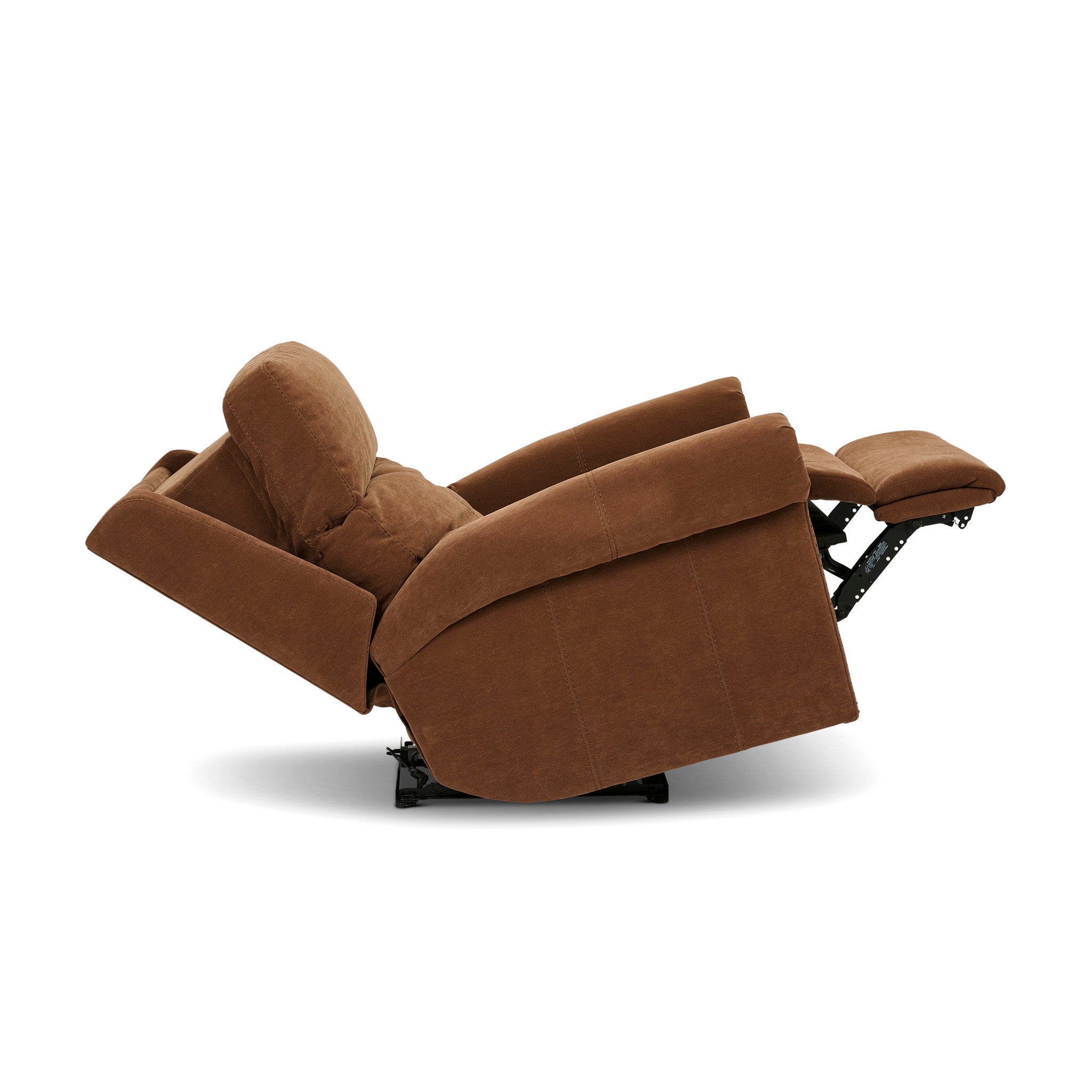 Bernard Leather Power Recliner with Power Headrest & Lumbar
