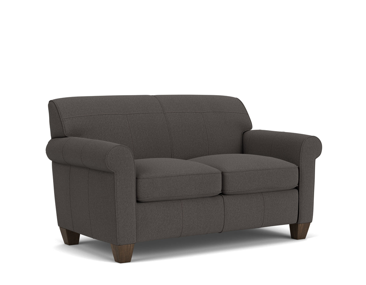 Dana Leather Loveseat