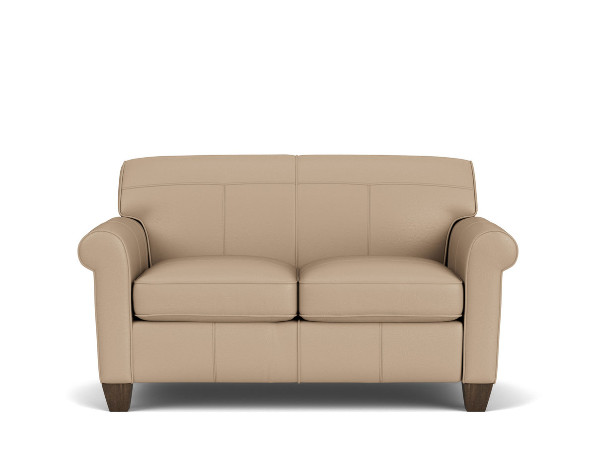 Dana Leather Loveseat