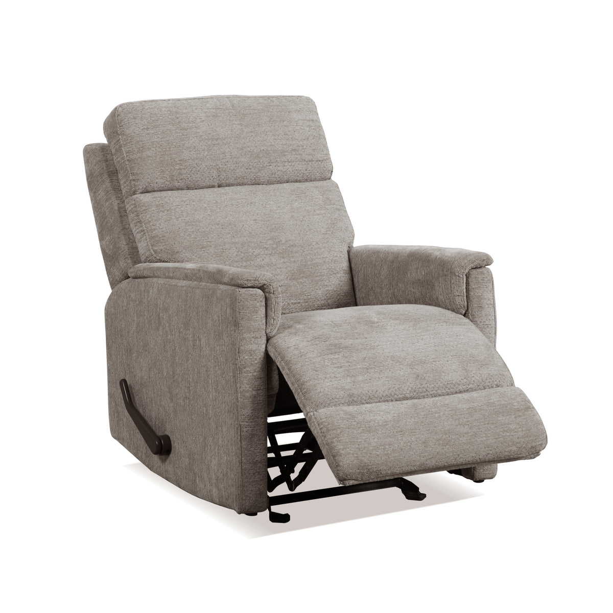 Compact Fabric Perfect Match Gliding Recliner