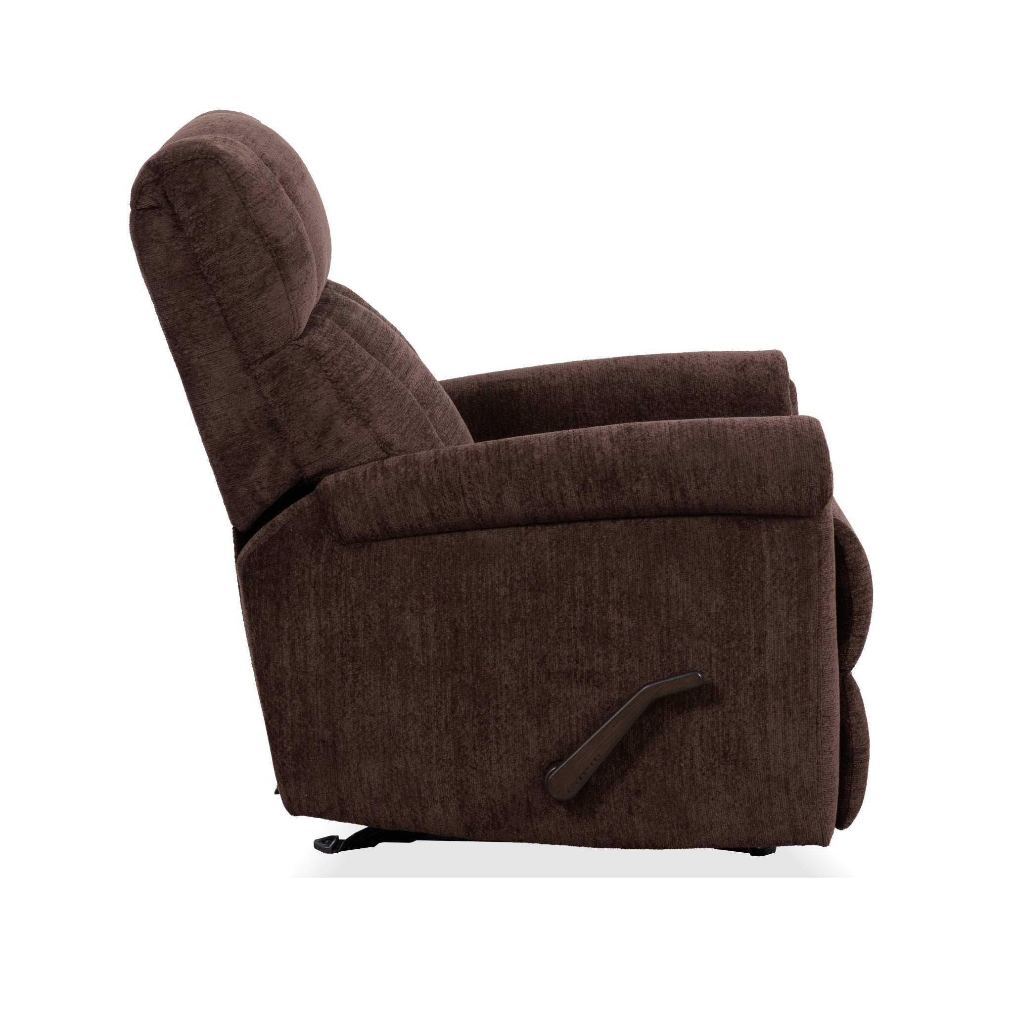 Classic Buffalo Fabric Perfect Match Gliding Recliner