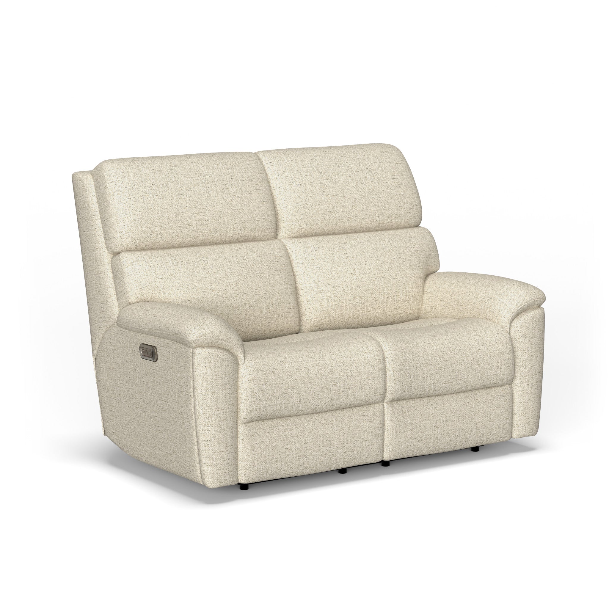 Porter Fabric Power Reclining Loveseat with Power Headrests & Lumbar