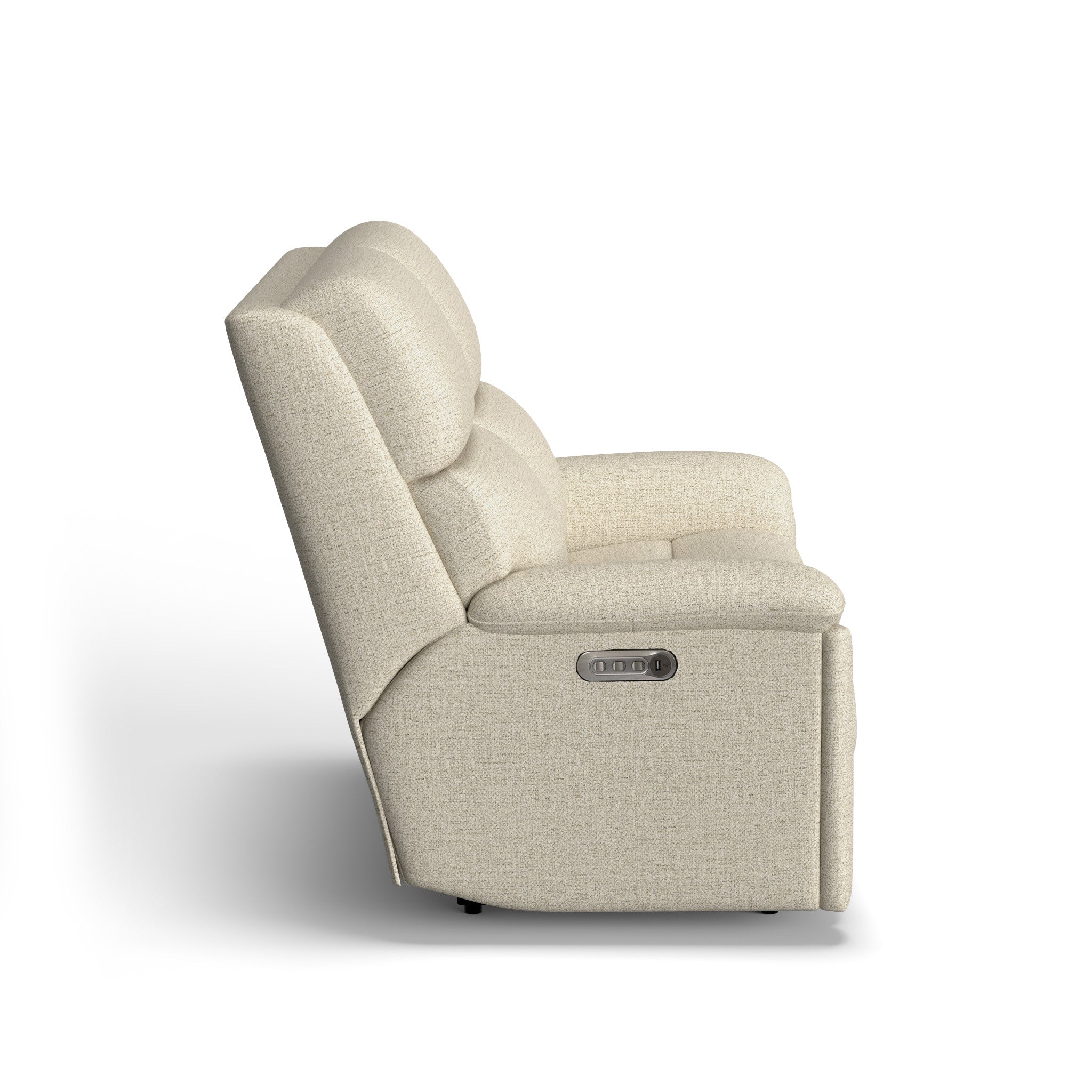 Porter Fabric Power Reclining Loveseat with Power Headrests & Lumbar