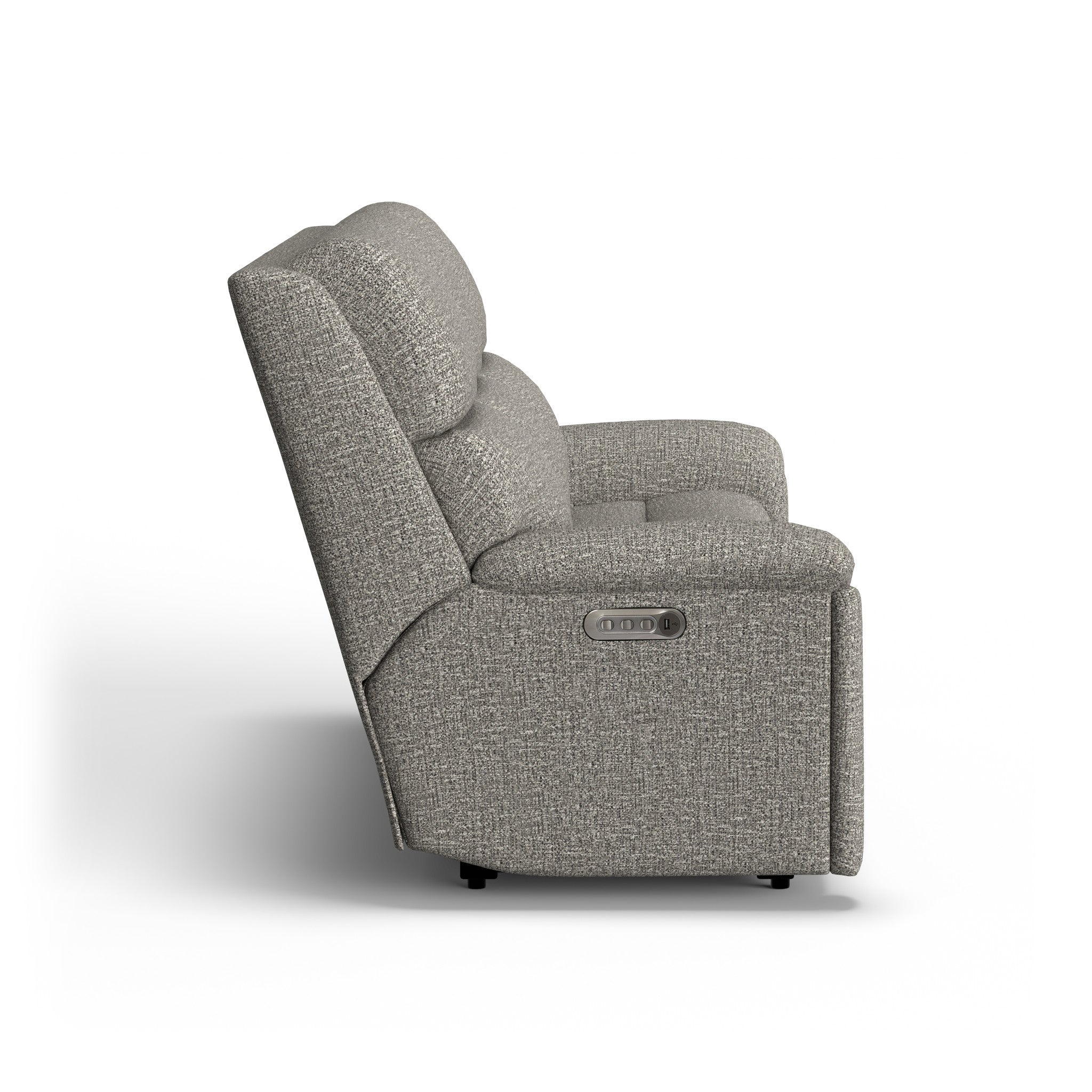 Porter Fabric Power Reclining Sofa with Console, Power Headrests & Lumbar
