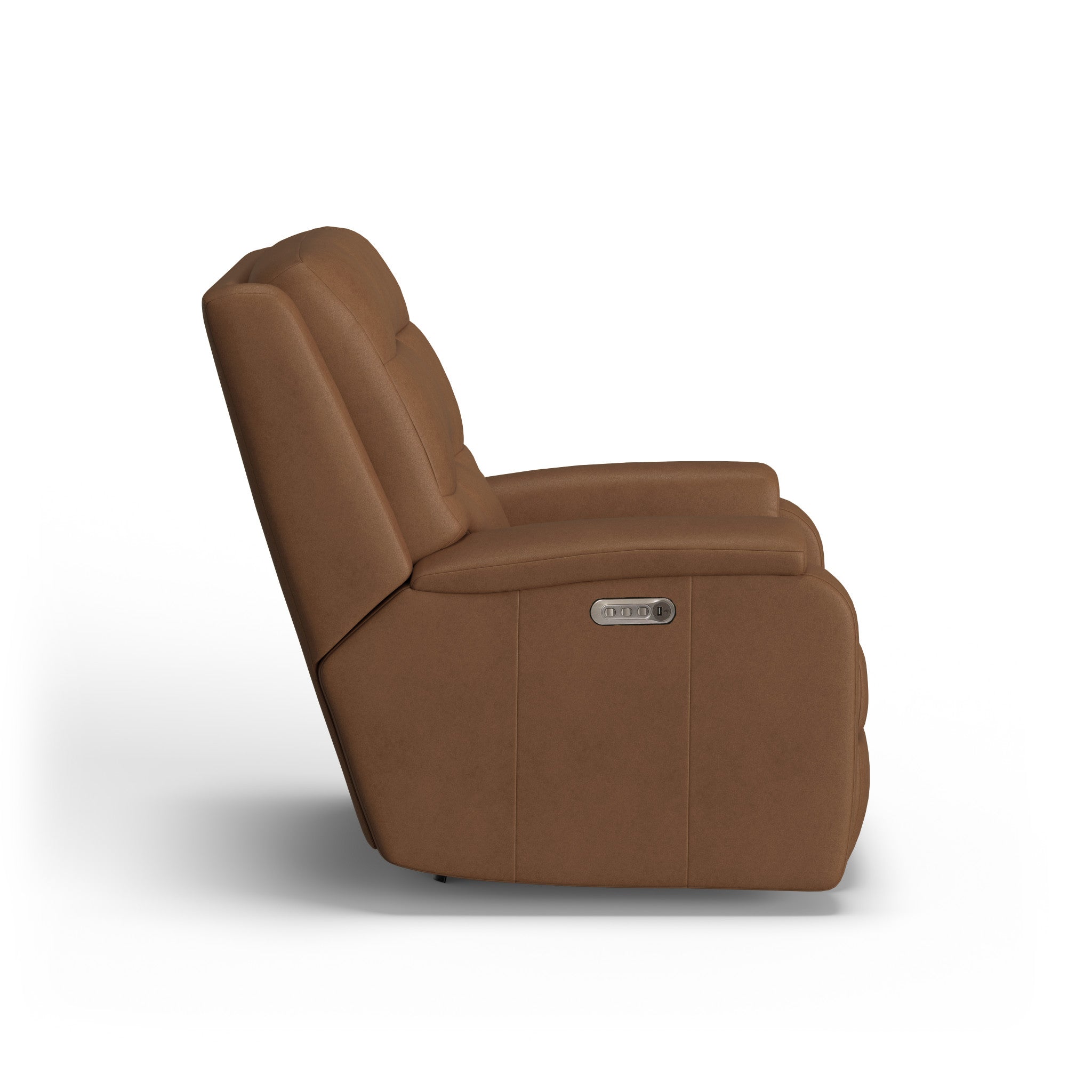 Arlo Leather Power Rocking Recliner with Power Headrest & Lumbar