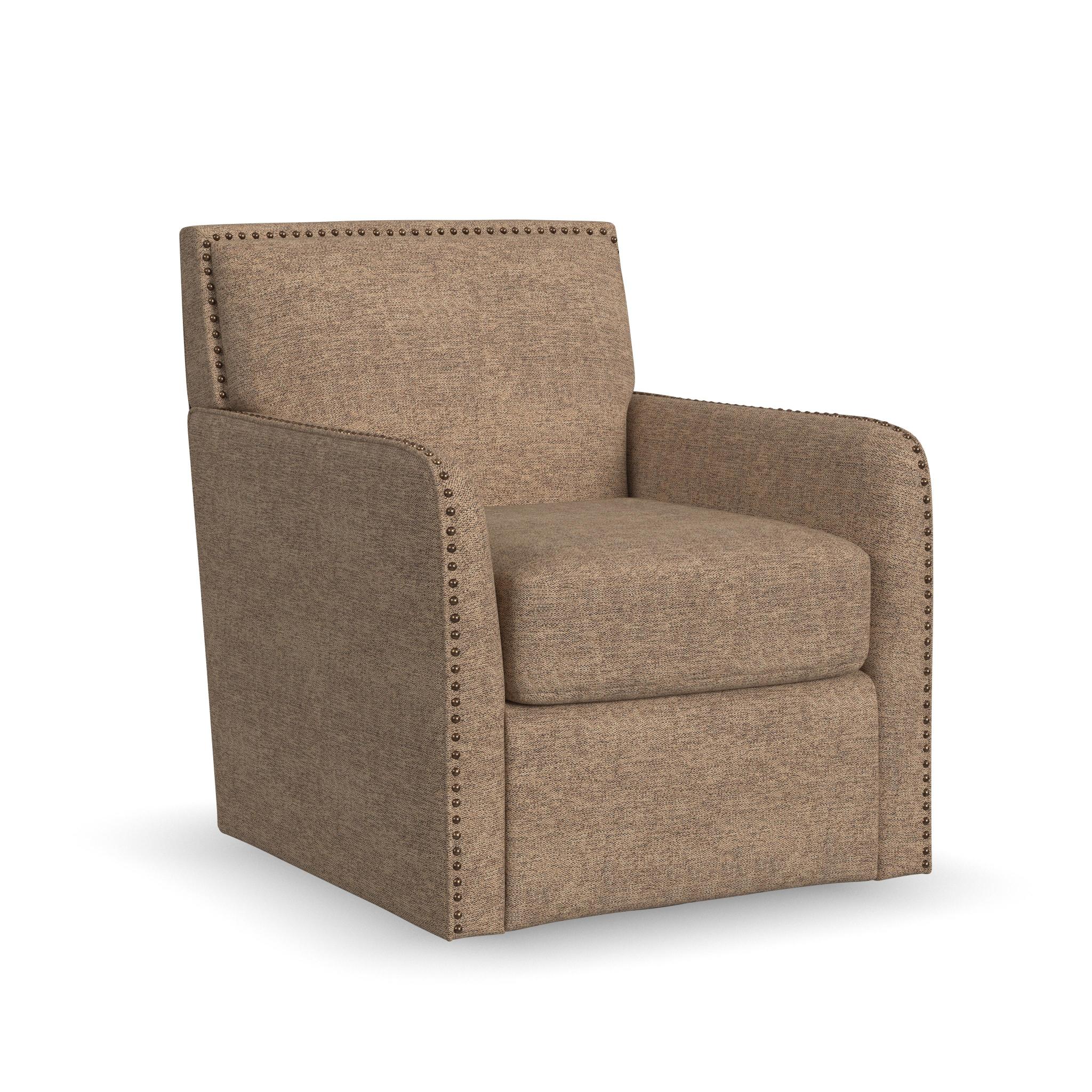 Beckett Fabric Swivel Chair