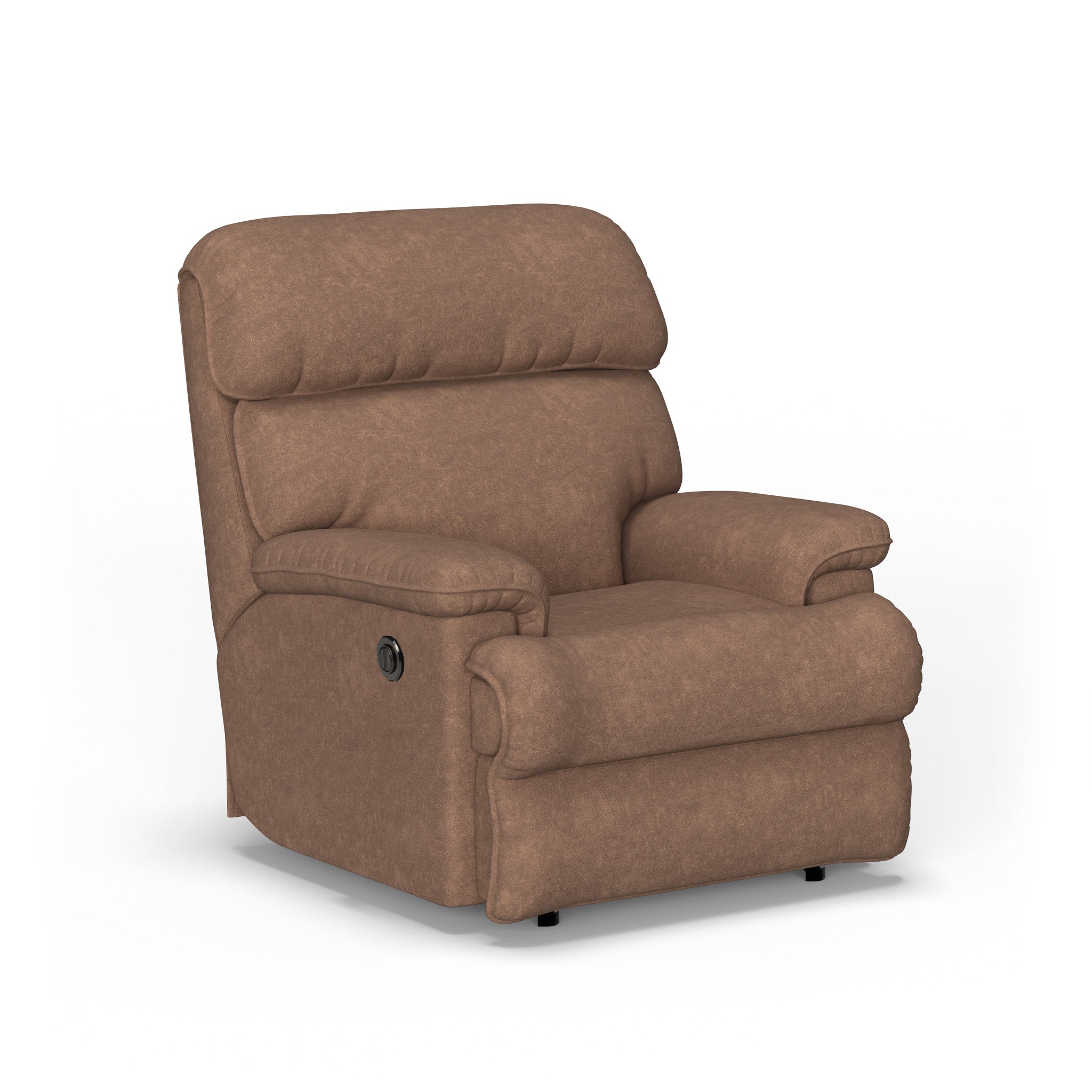 Geneva Fabric Power Rocking Recliner