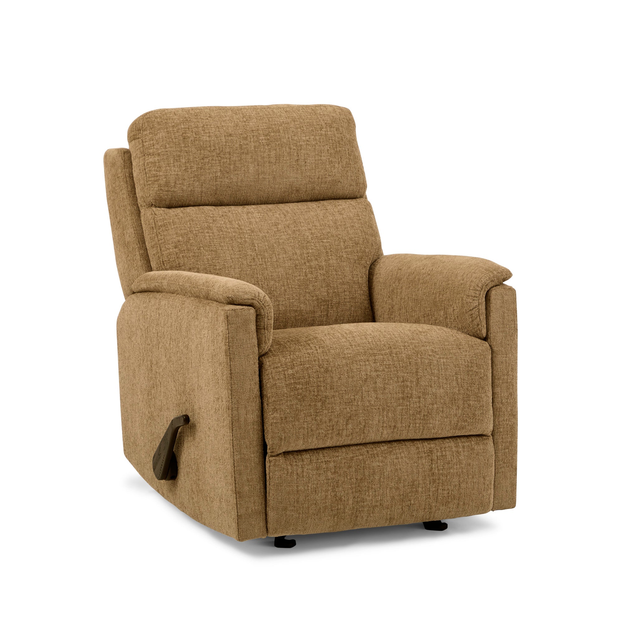 Compact Fabric Gliding Recliner