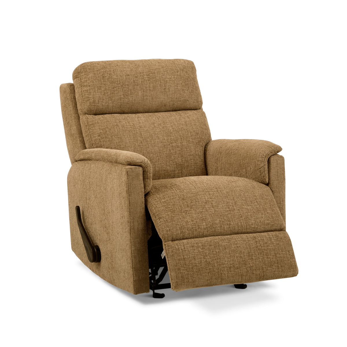 Compact Fabric Gliding Recliner