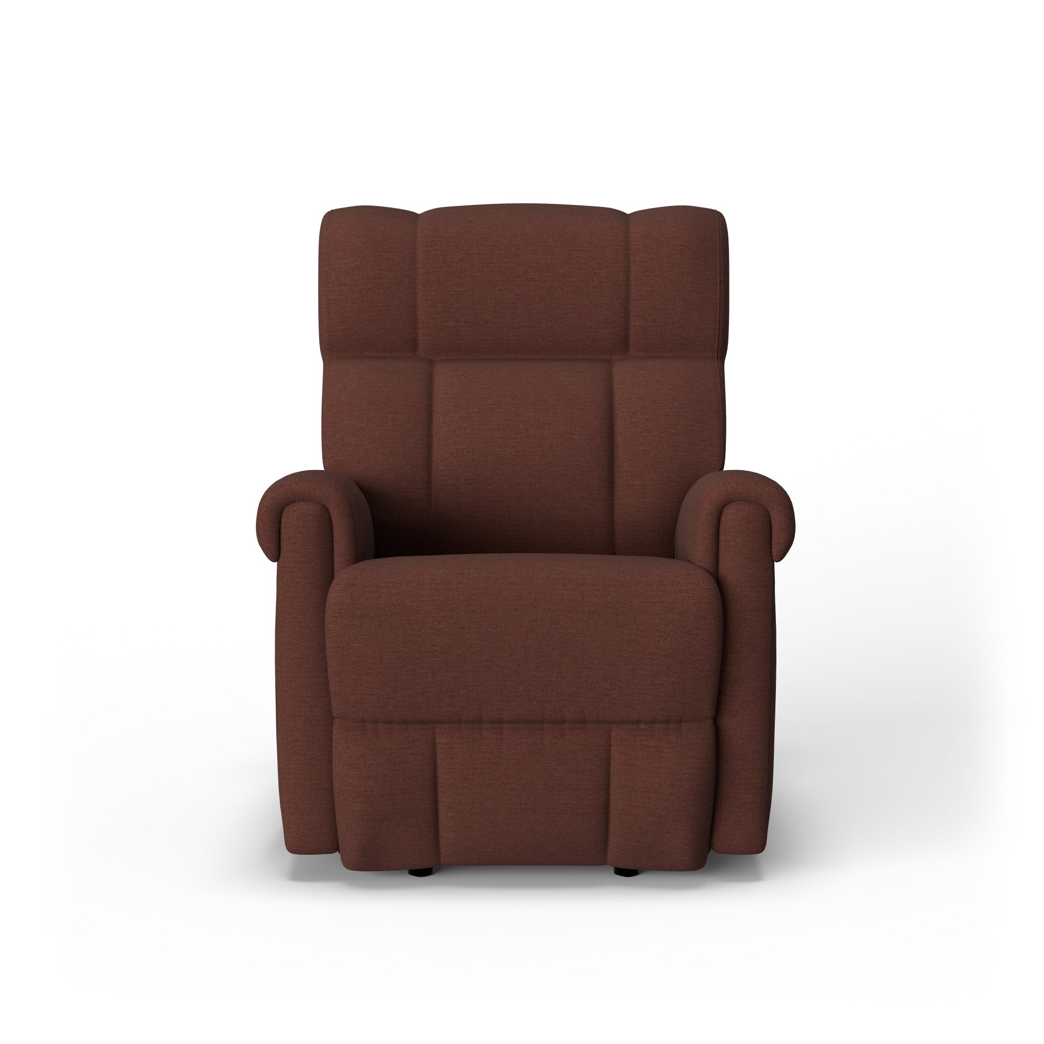 Classic Fabric Power Gliding Recliner with Power Headrest & Lumbar