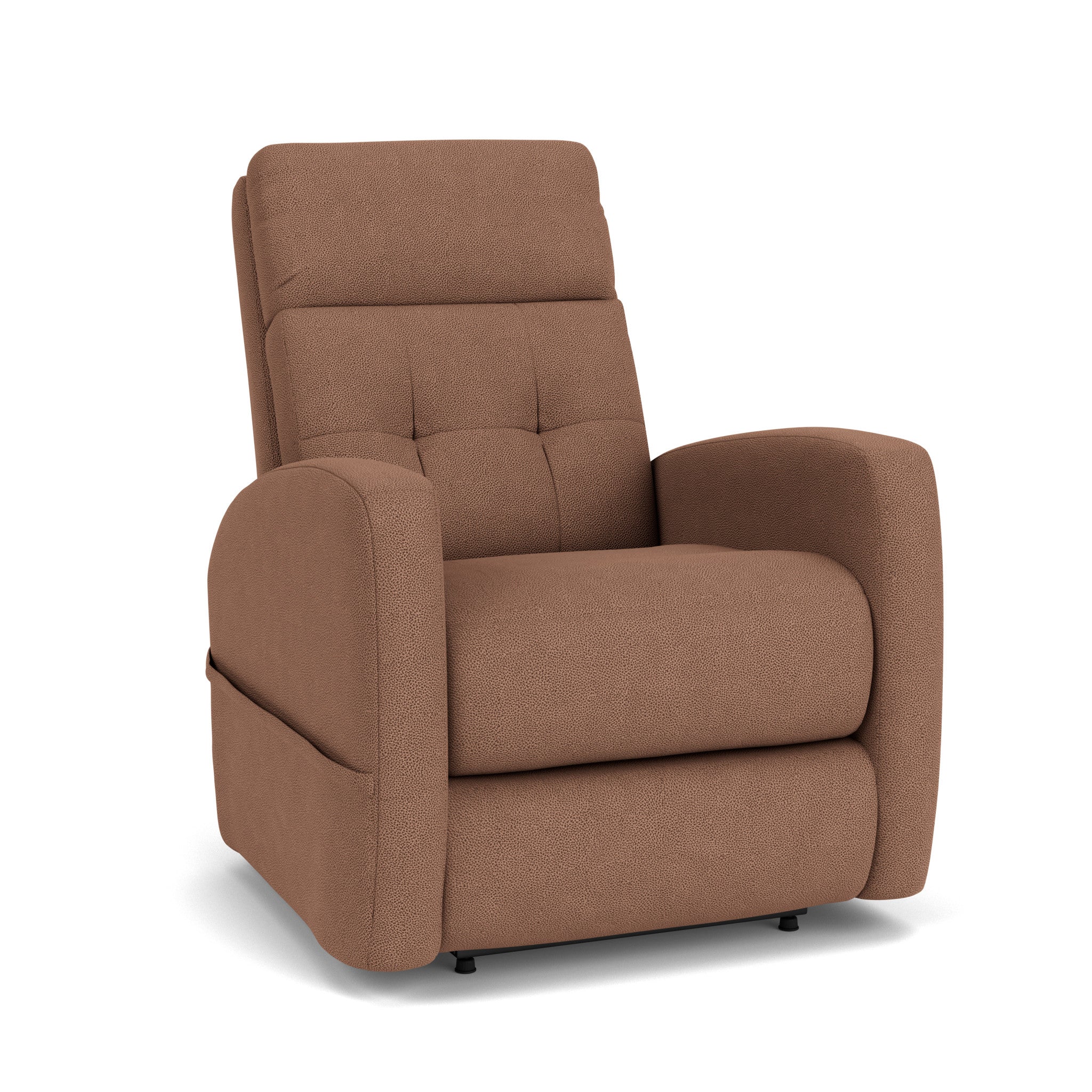 Charlotte Fabric Power Recliner with Power Headrest & Lumbar
