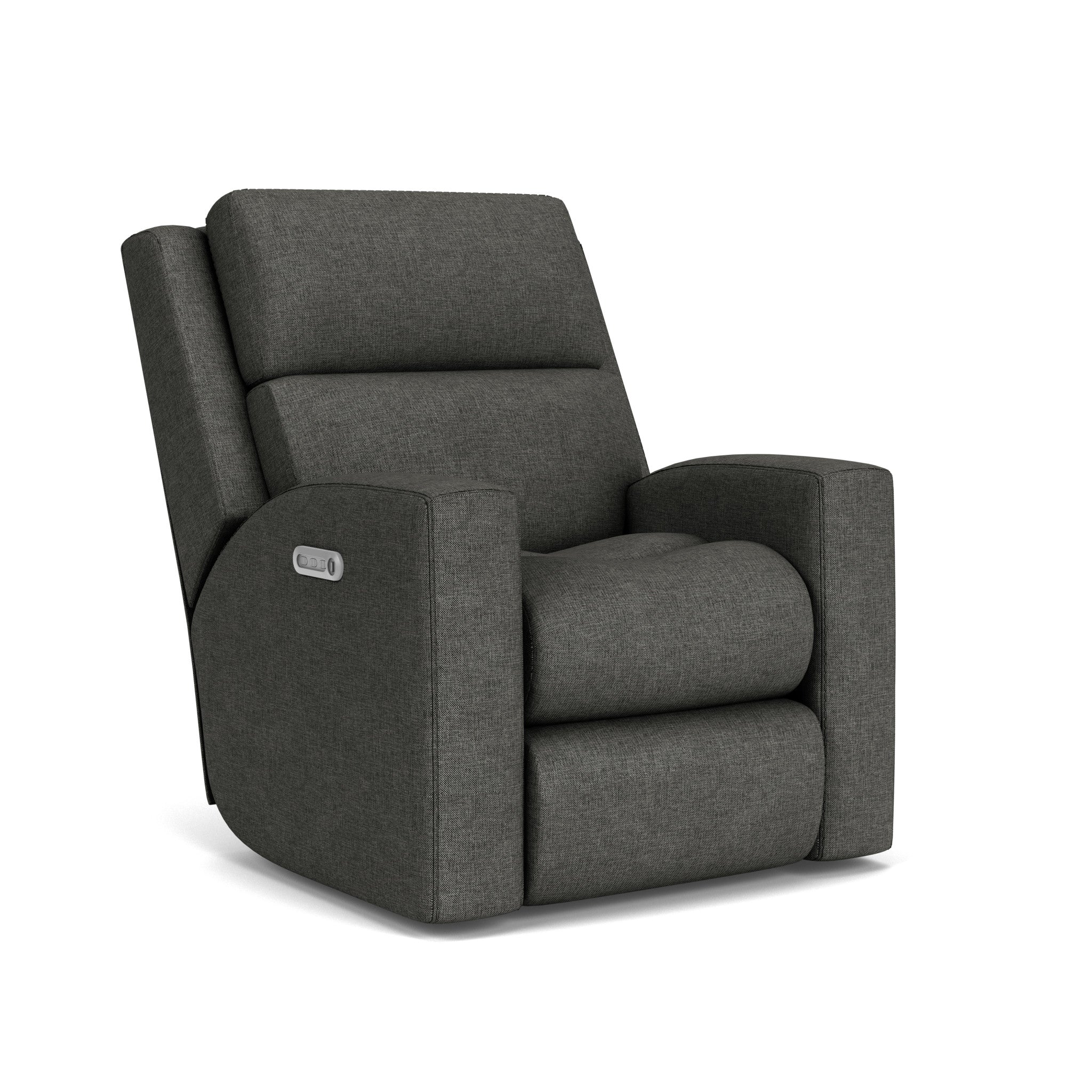 Score Fabric Power Recliner with Power Headrest & Lumbar