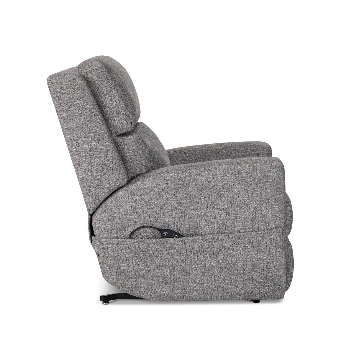 Score Fabric Power Lift Recliner with Power Headrest & Lumbar