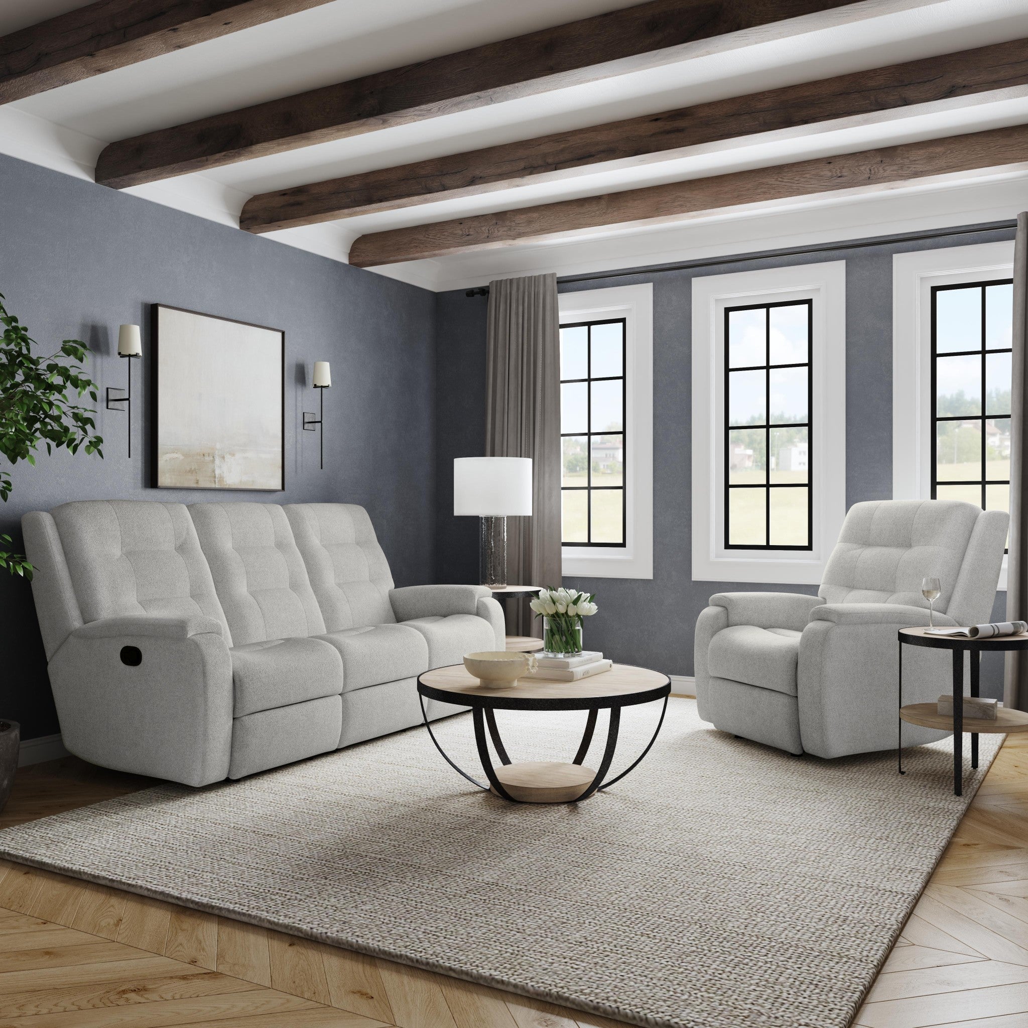 Arlo Fabric Recliner