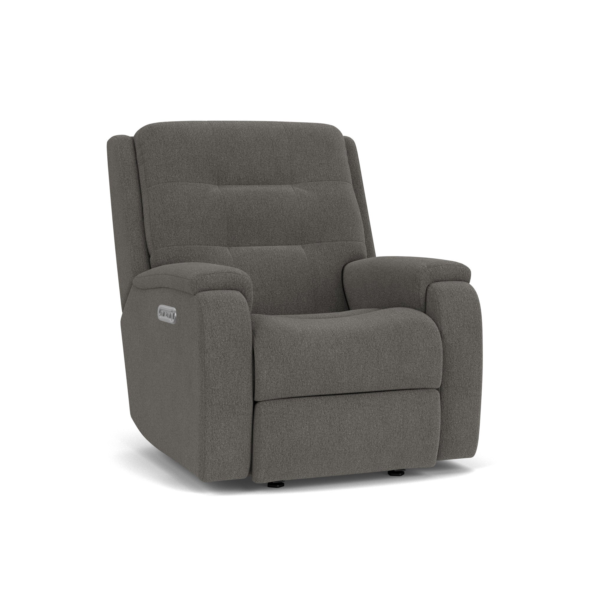 Arlo Fabric Power Rocking Recliner with Power Headrest