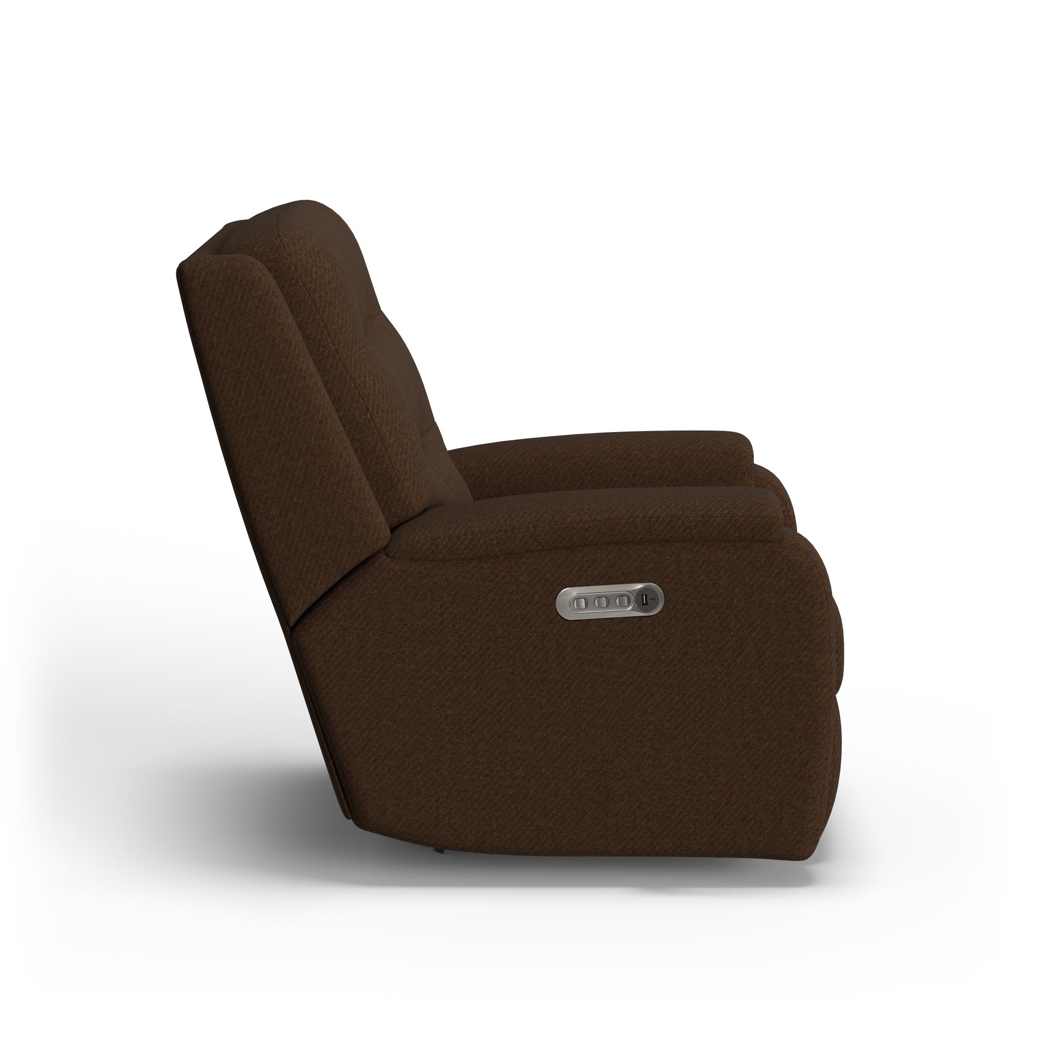 Arlo Fabric Power Rocking Recliner with Power Headrest & Lumbar