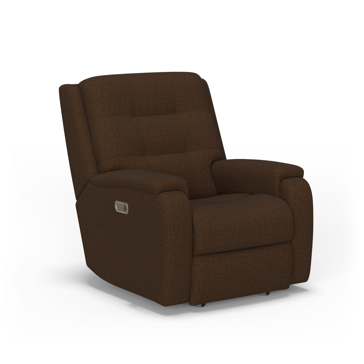Arlo Fabric Power Rocking Recliner with Power Headrest & Lumbar