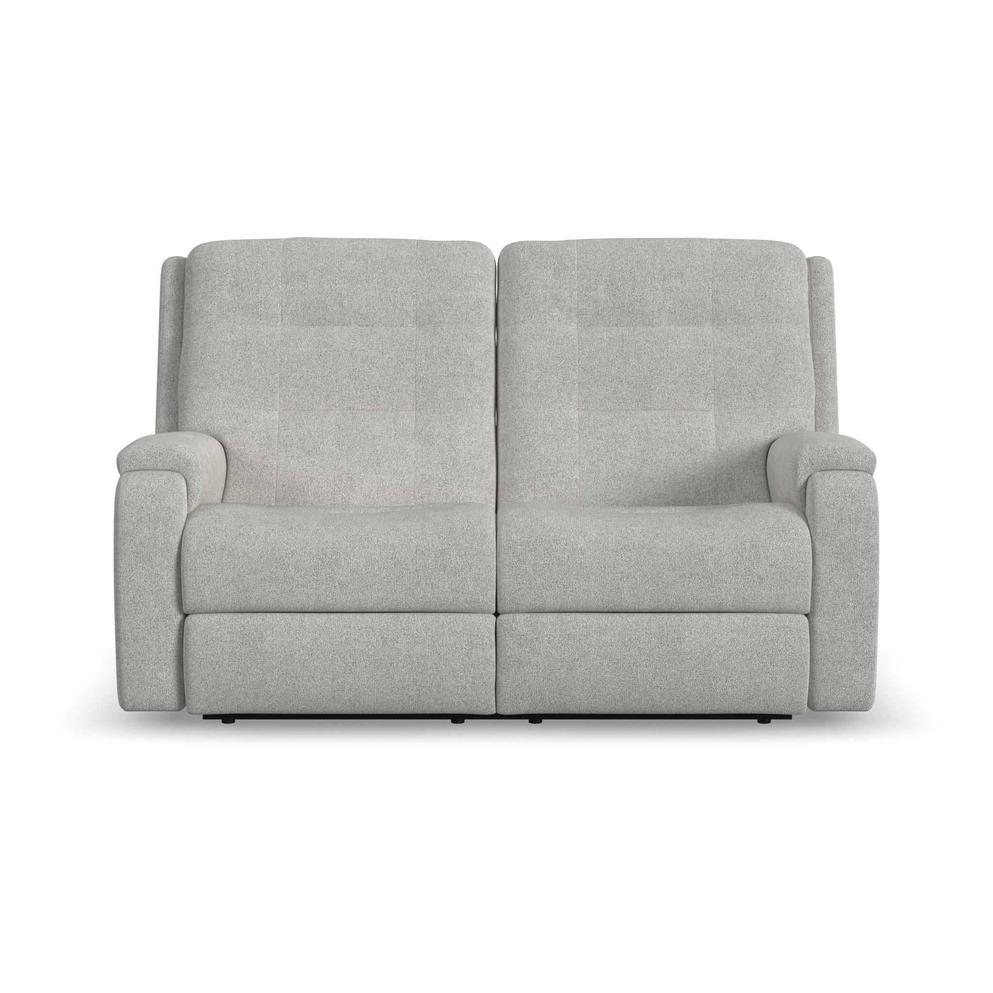 Arlo Fabric Power Reclining Loveseat with Power Headrests