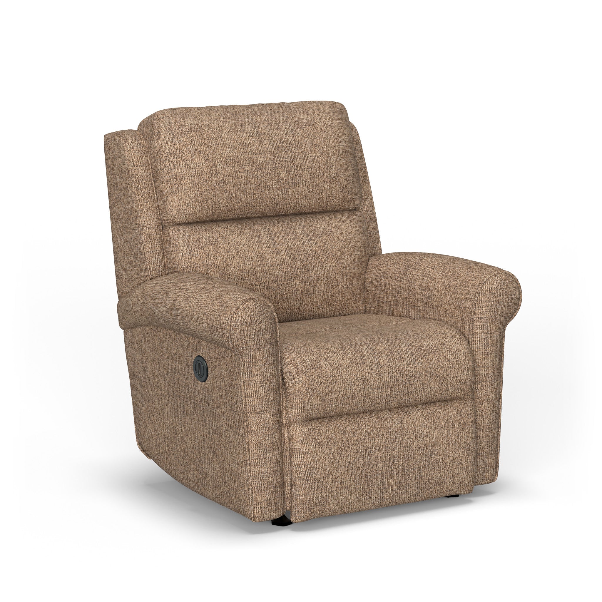Belle Fabric Power Rocking Recliner