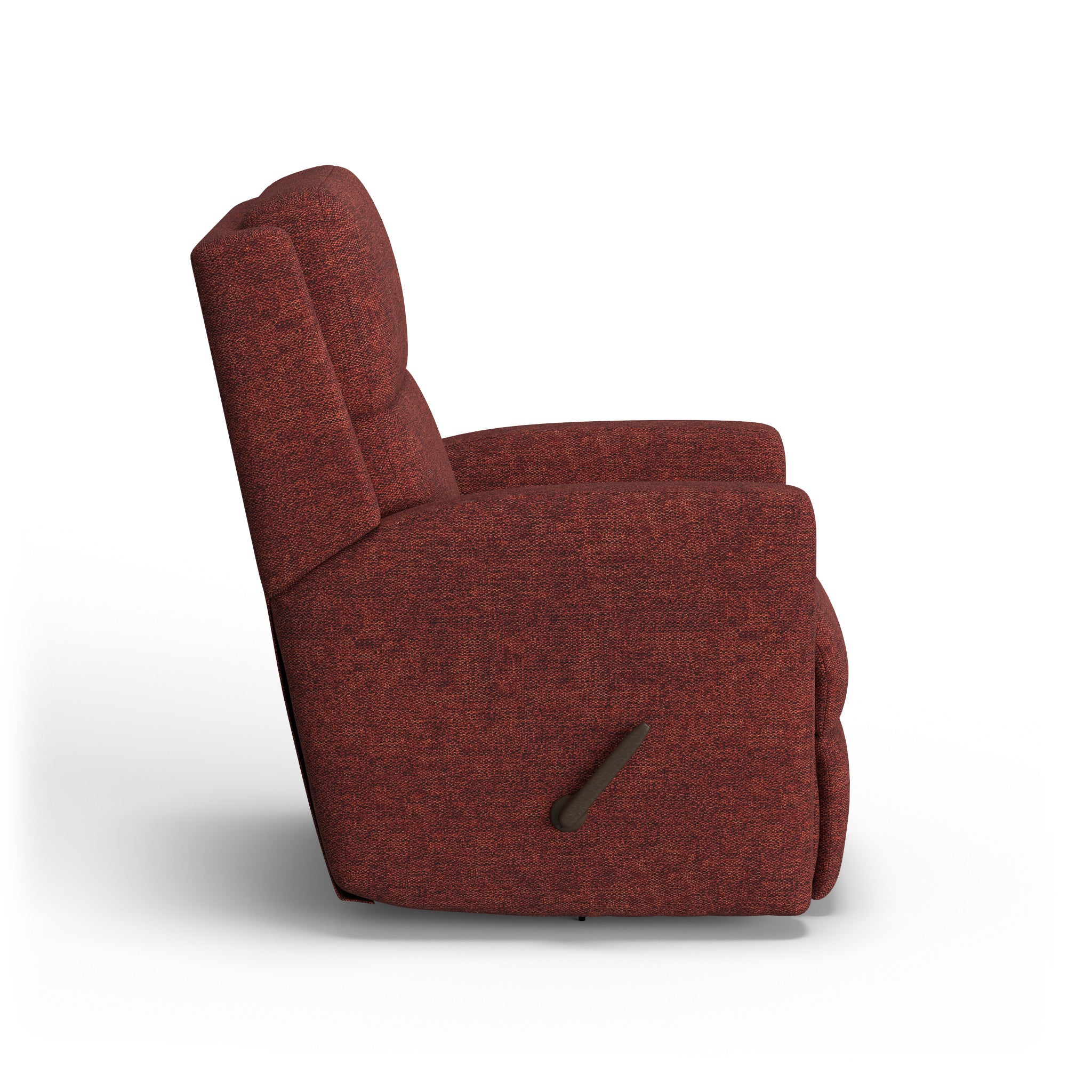 Chip Fabric Swivel Gliding Recliner