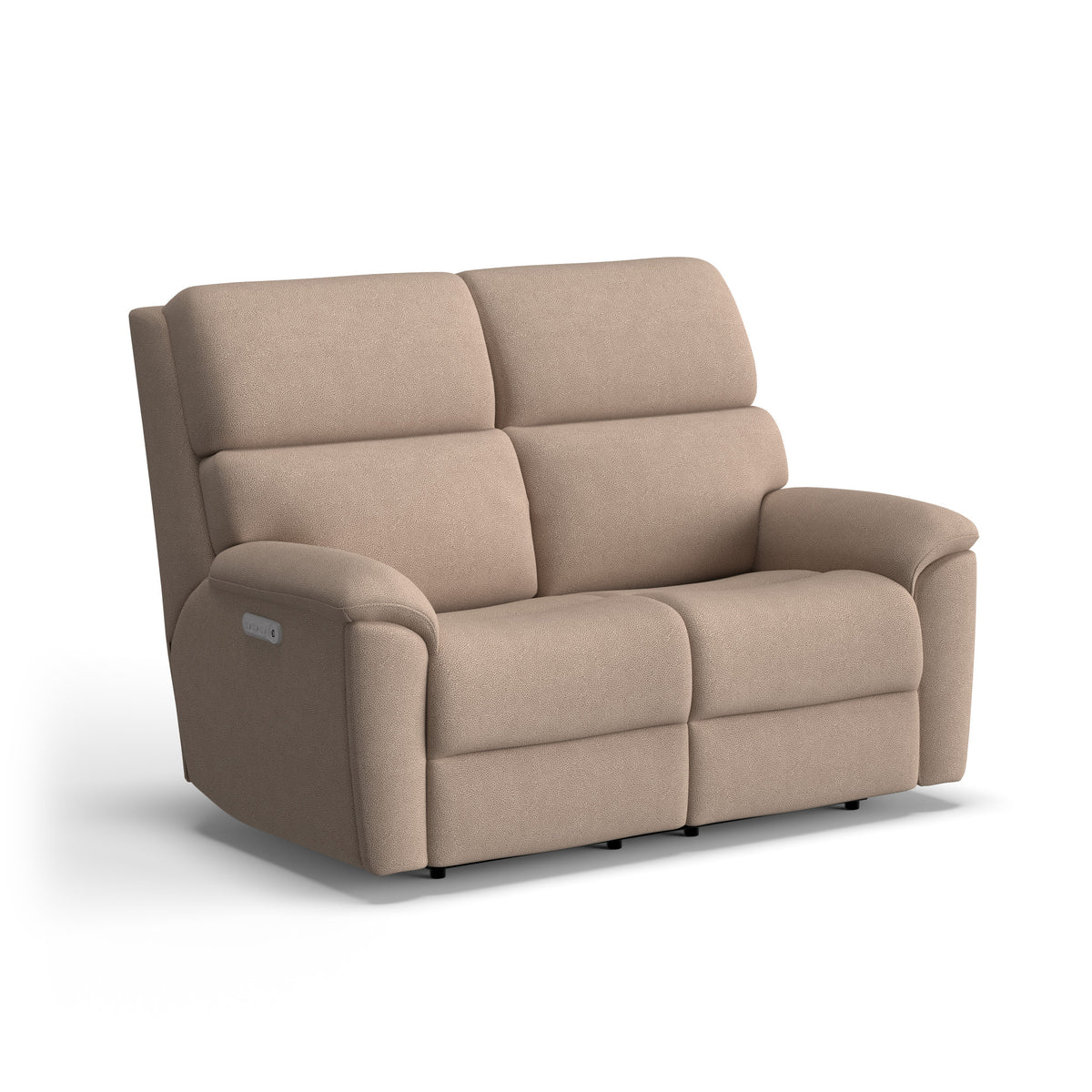 Porter Fabric Power Reclining Loveseat with Power Headrest & Lumbar