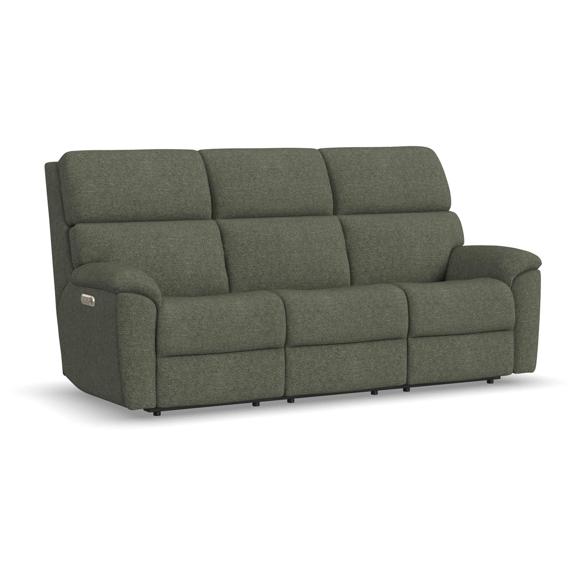 Porter Fabric Power Reclining Sofa with Console, Power Headrest, & Lumbar