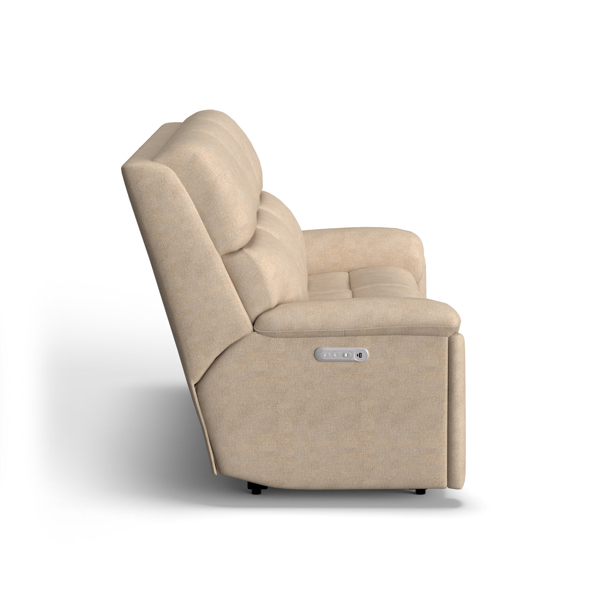 Porter Fabric Power Reclining Sofa with Console, Power Headrest, & Lumbar