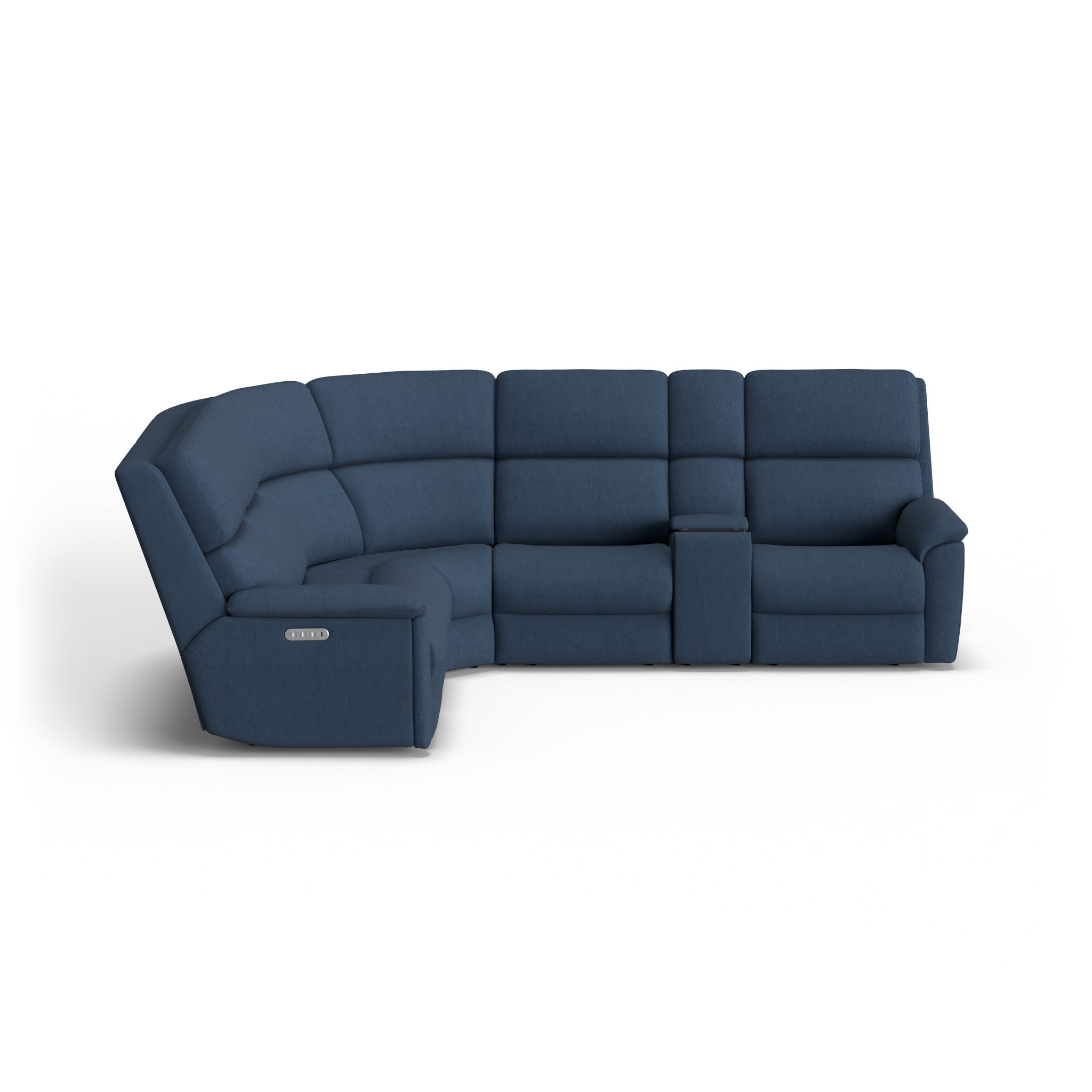Porter Fabric Power Reclining Sectional with Power Headrest & Lumbar