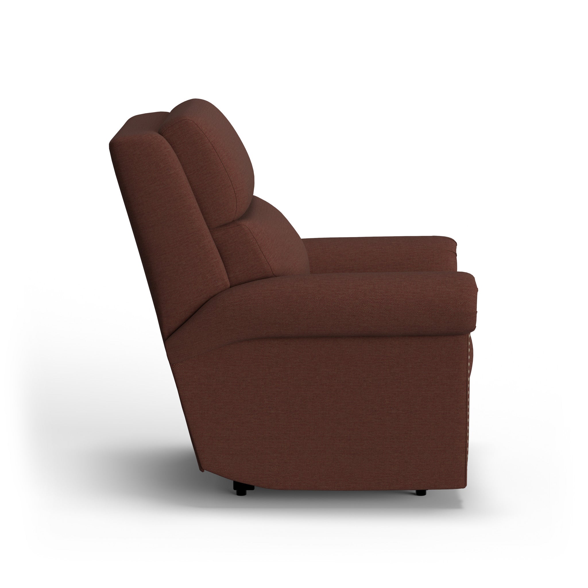 Bernard Fabric Power Recliner with Power Headrest & Lumbar