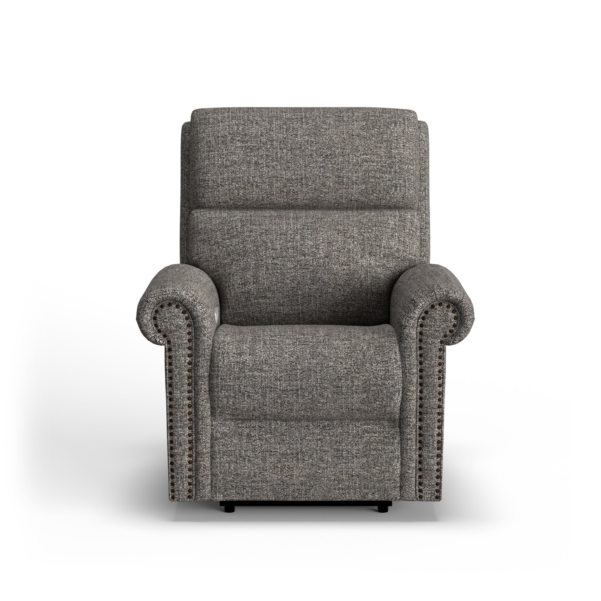 Bernard Fabric Power Recliner with Power Headrest & Lumbar