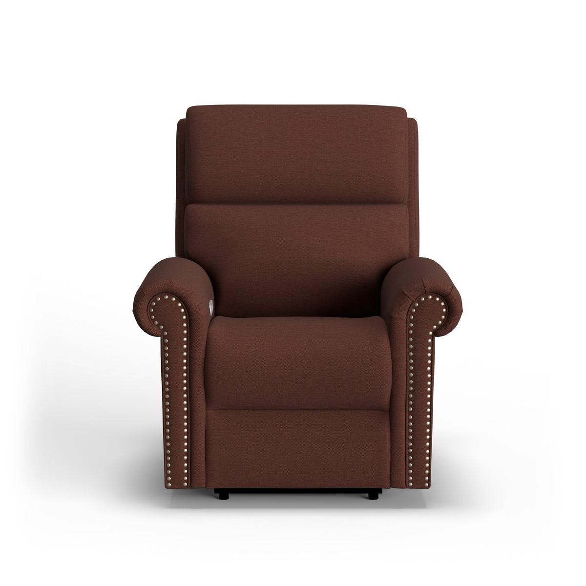 Bernard Fabric Power Recliner with Power Headrest & Lumbar