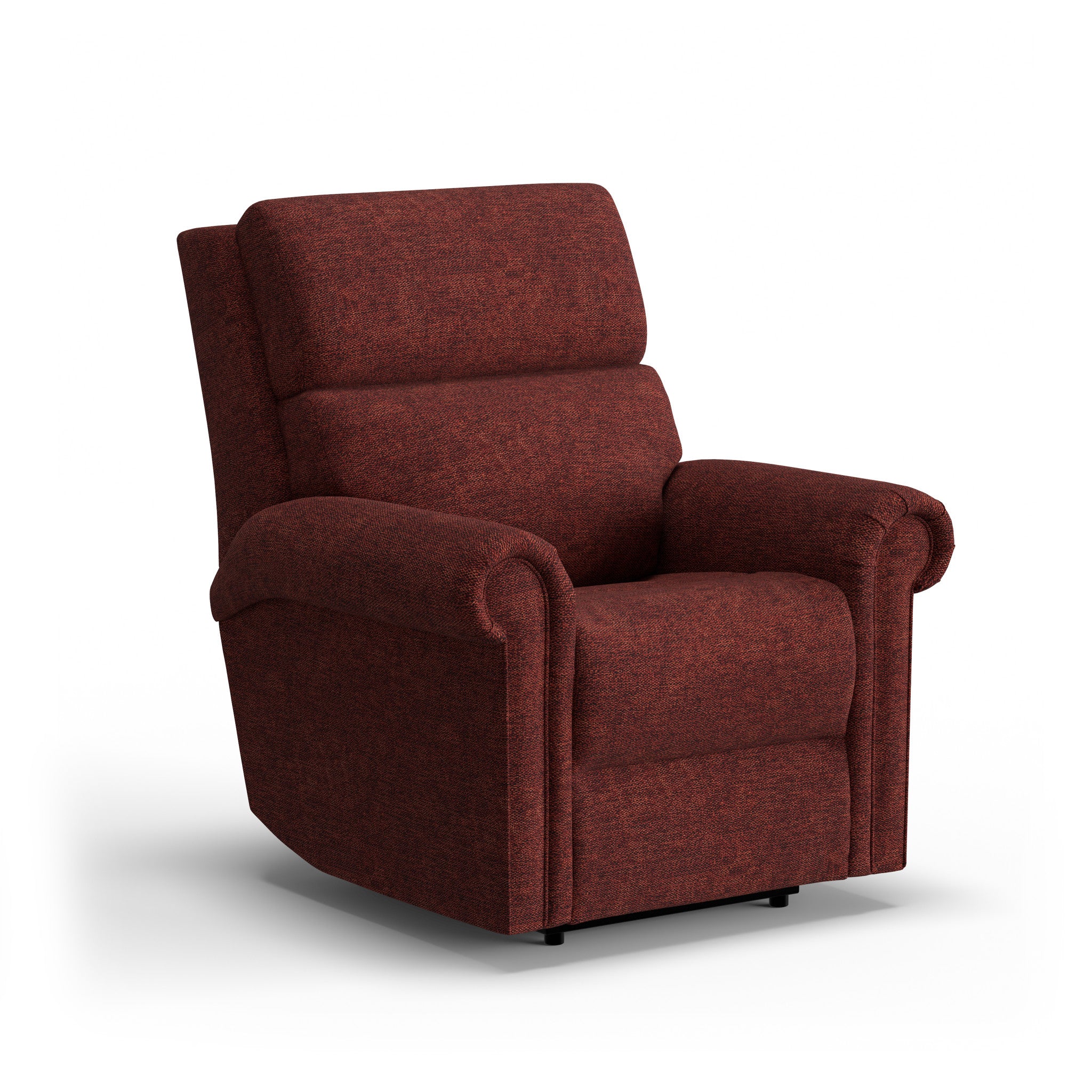 Bernard Fabric Power Recliner with Power Headrest & Lumbar