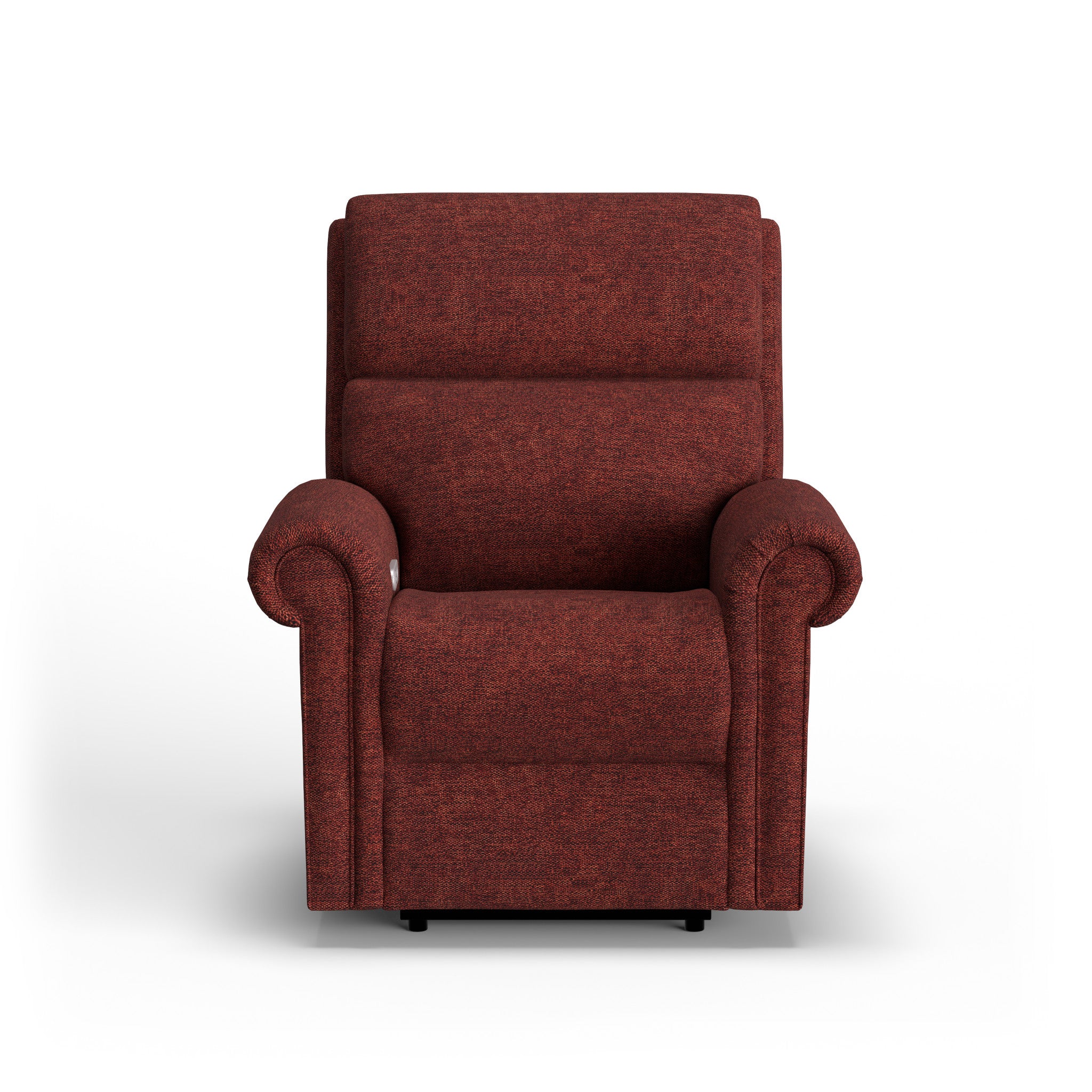 Bernard Fabric Power Recliner with Power Headrest & Lumbar