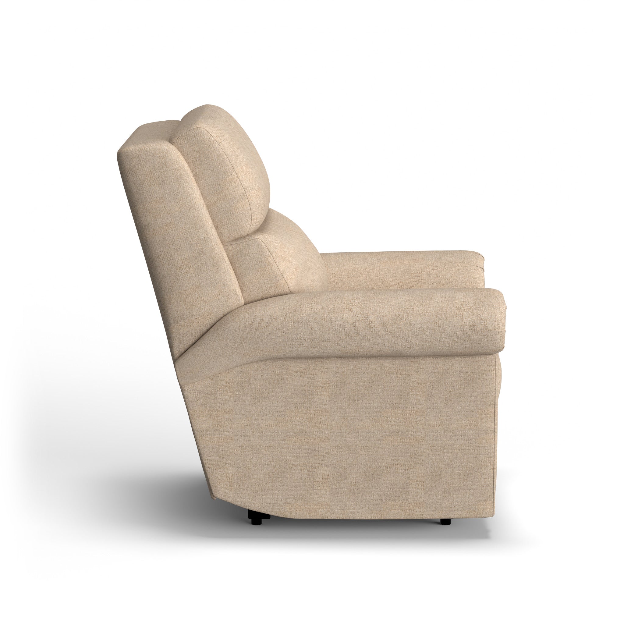 Bernard Fabric Power Recliner with Power Headrest & Lumbar