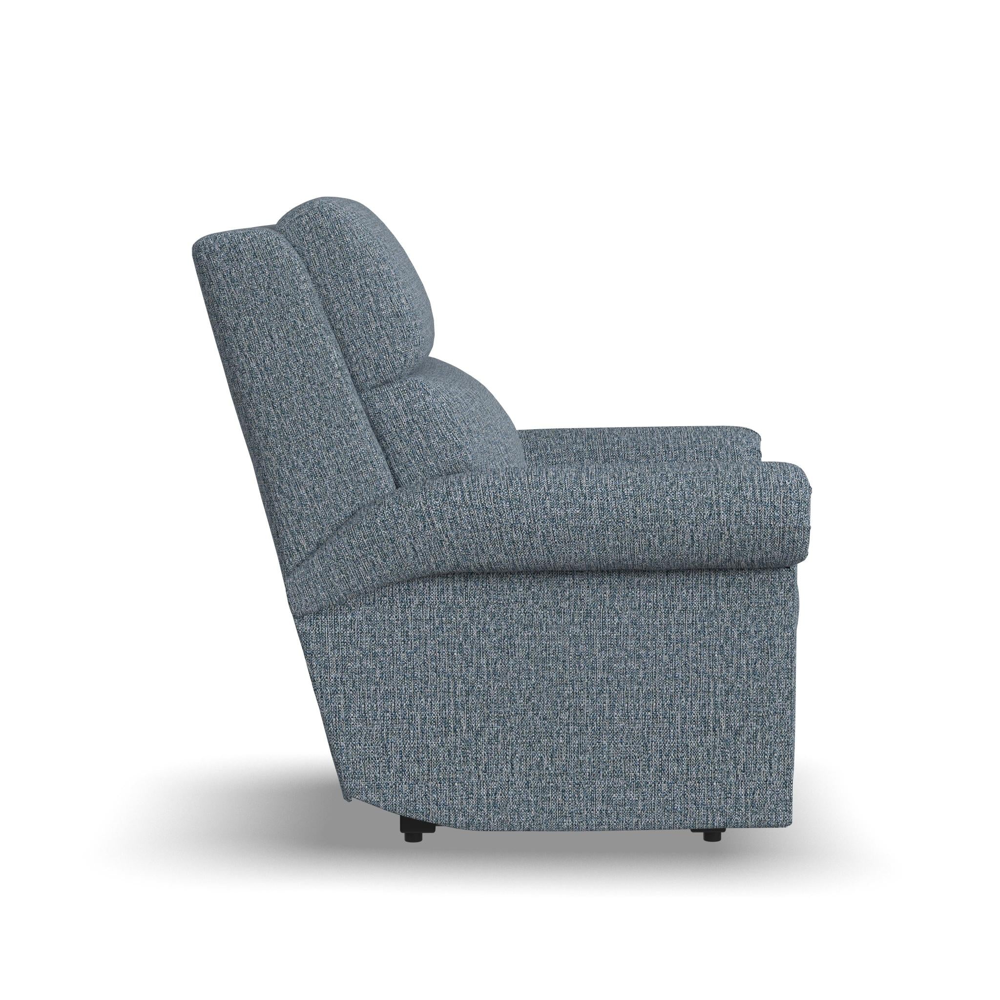 Bernard Fabric Power Recliner with Power Headrest & Lumbar