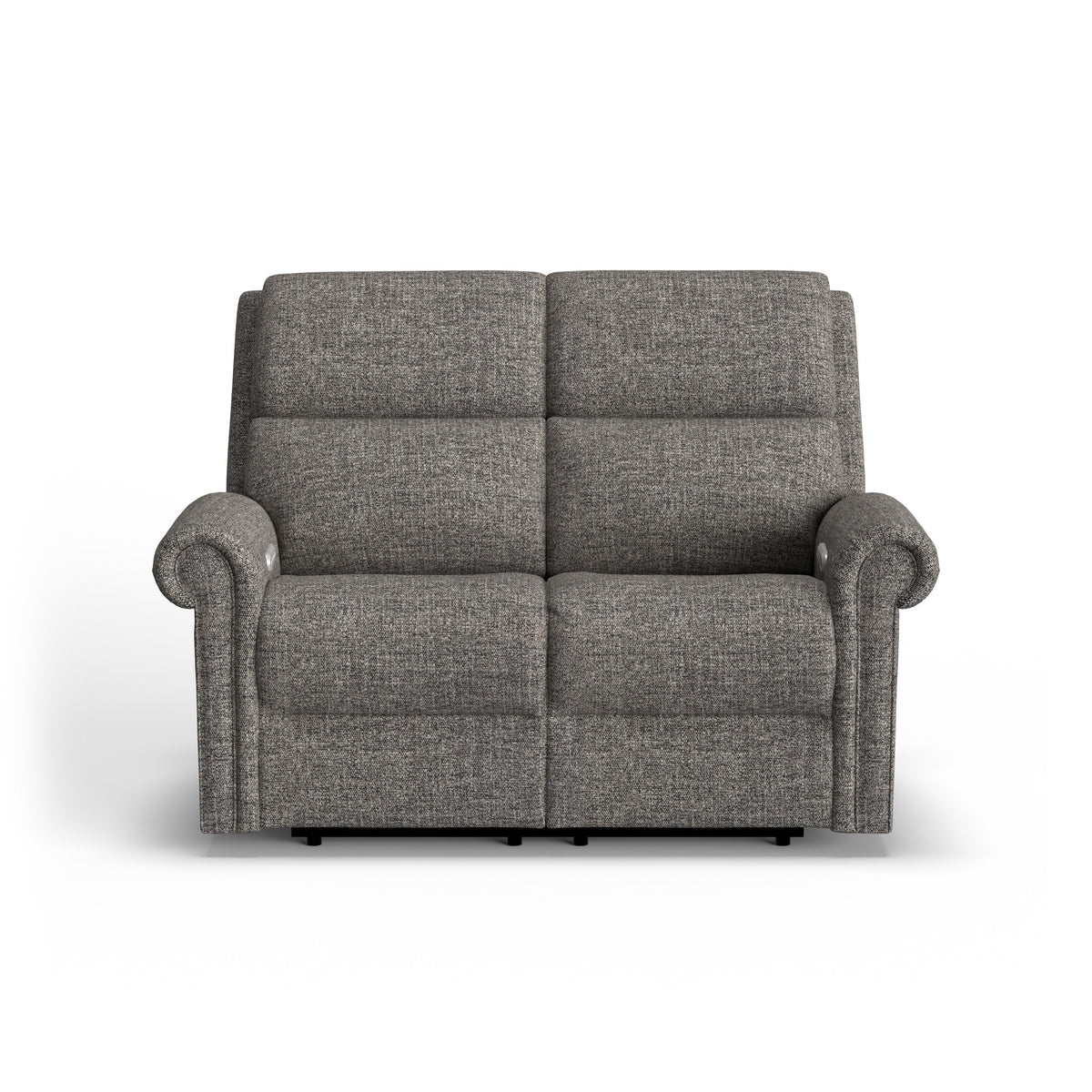 Bernard Fabric Power Reclining Loveseat with Power Headrest & Lumbar