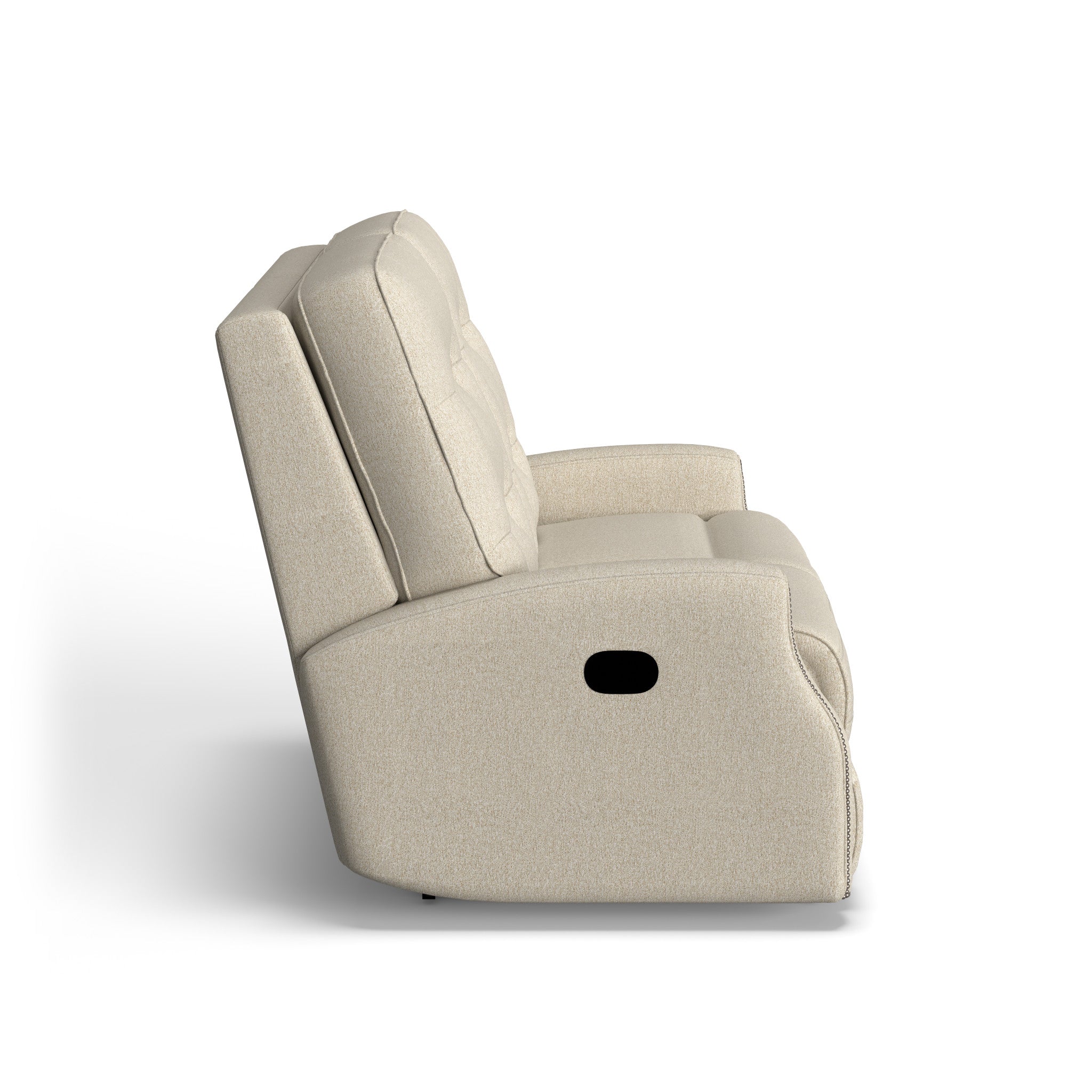 Devon Fabric Reclining Loveseat