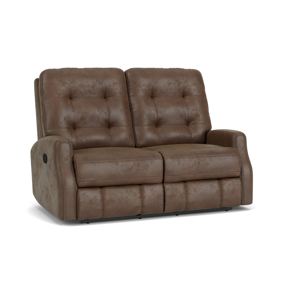 Devon Fabric Reclining Loveseat