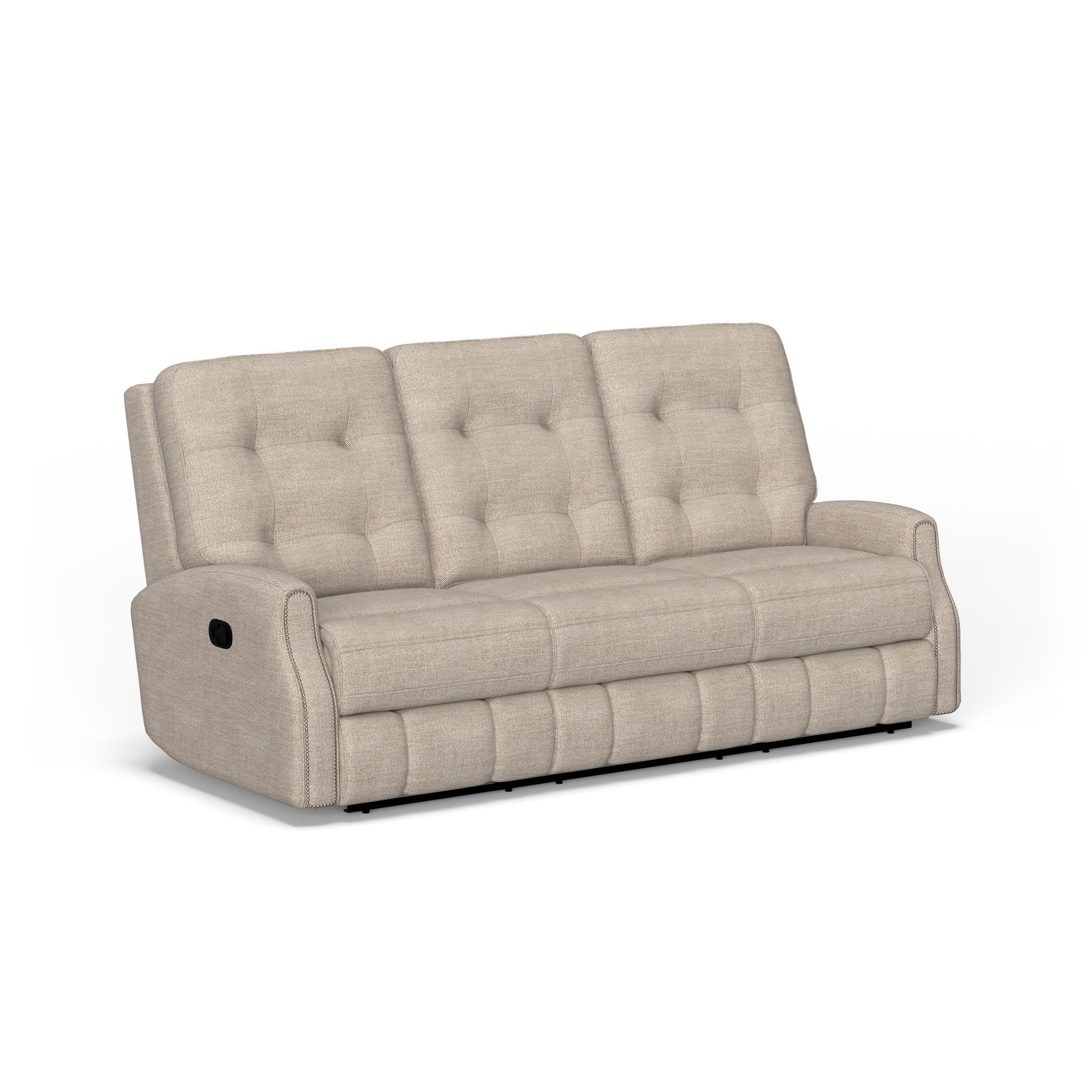 Devon Fabric Reclining Sofa