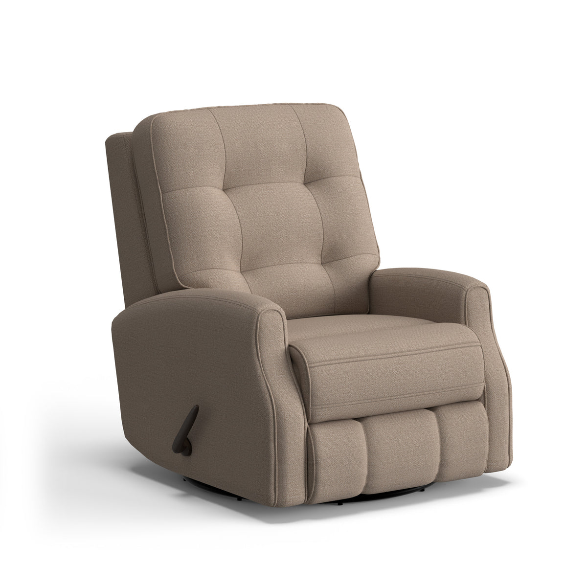 Devon Fabric Swivel Gliding Recliner
