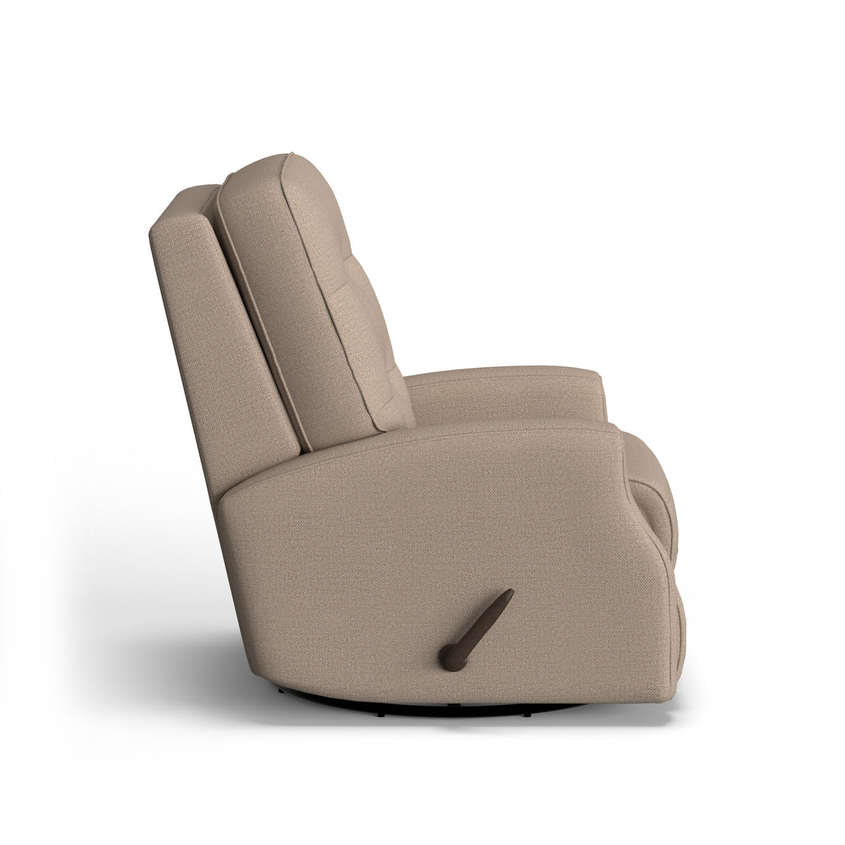 Devon Fabric Swivel Gliding Recliner