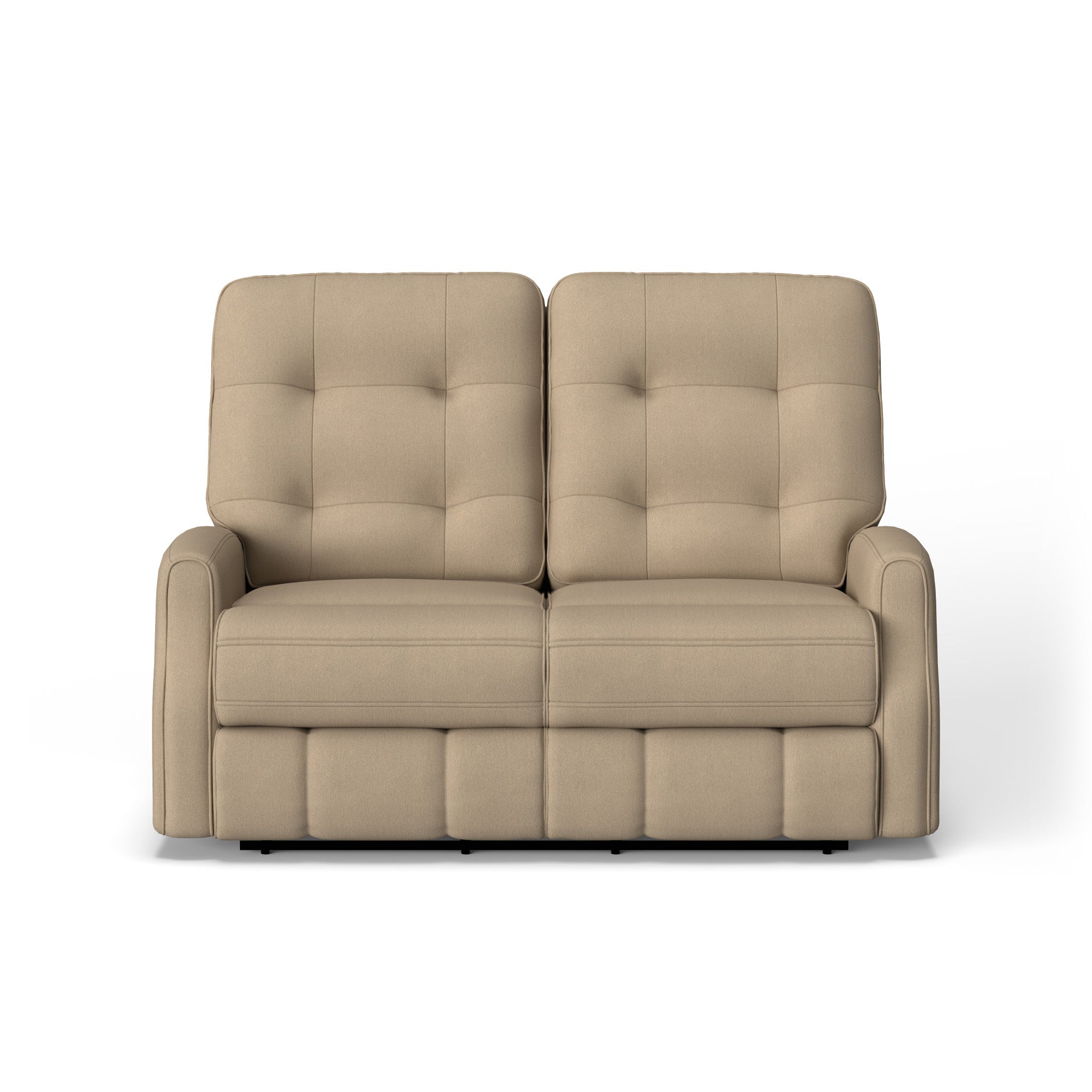 Devon Fabric Power Reclining Loveseat with Power Headrests