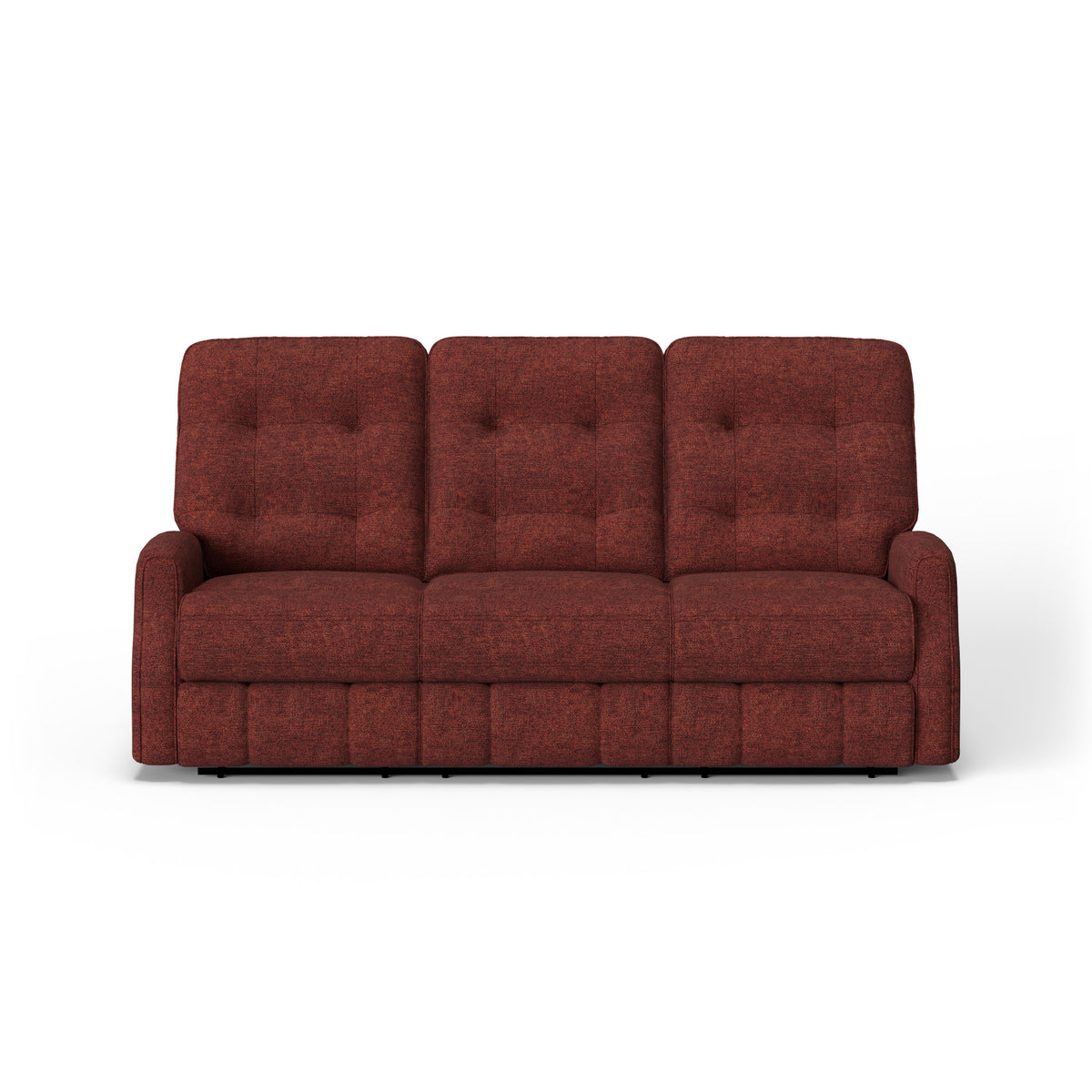 Devon Fabric Power Reclining Sofa with Power Headrests